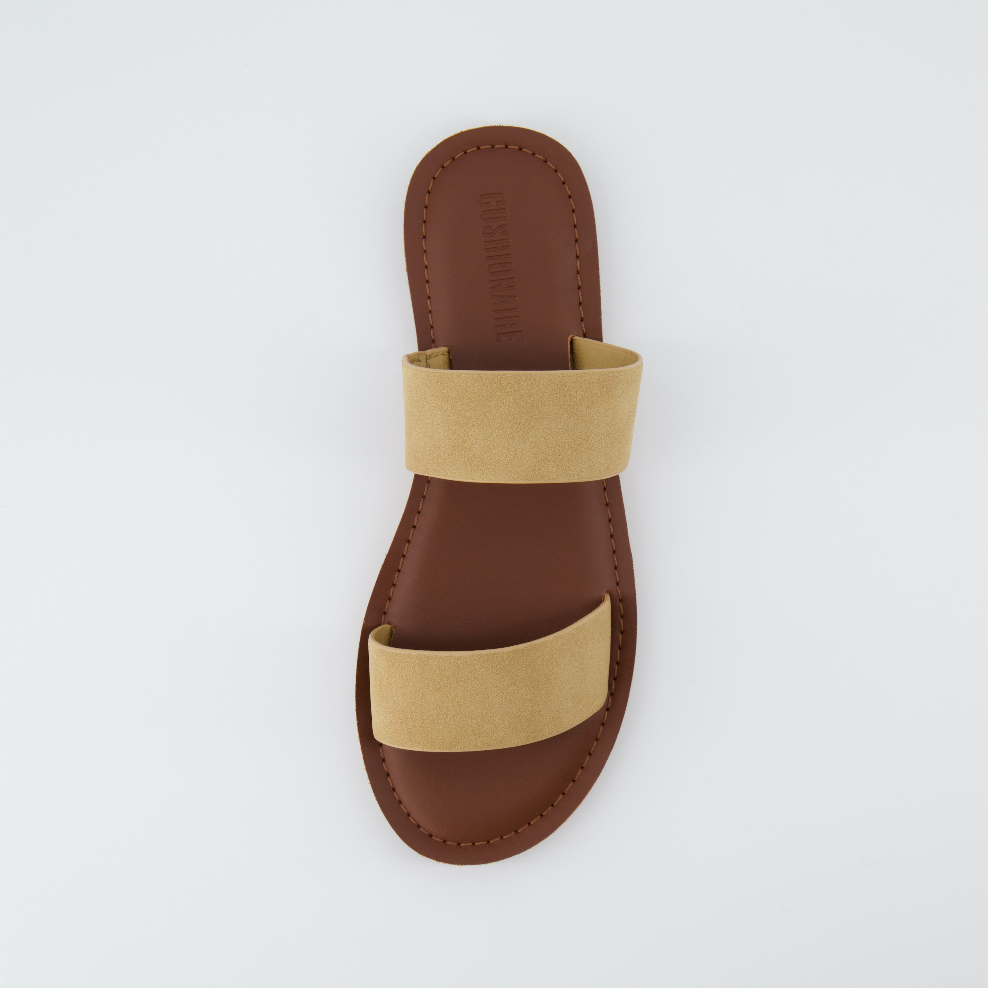 Calico Two Band Slide Sandal Sand