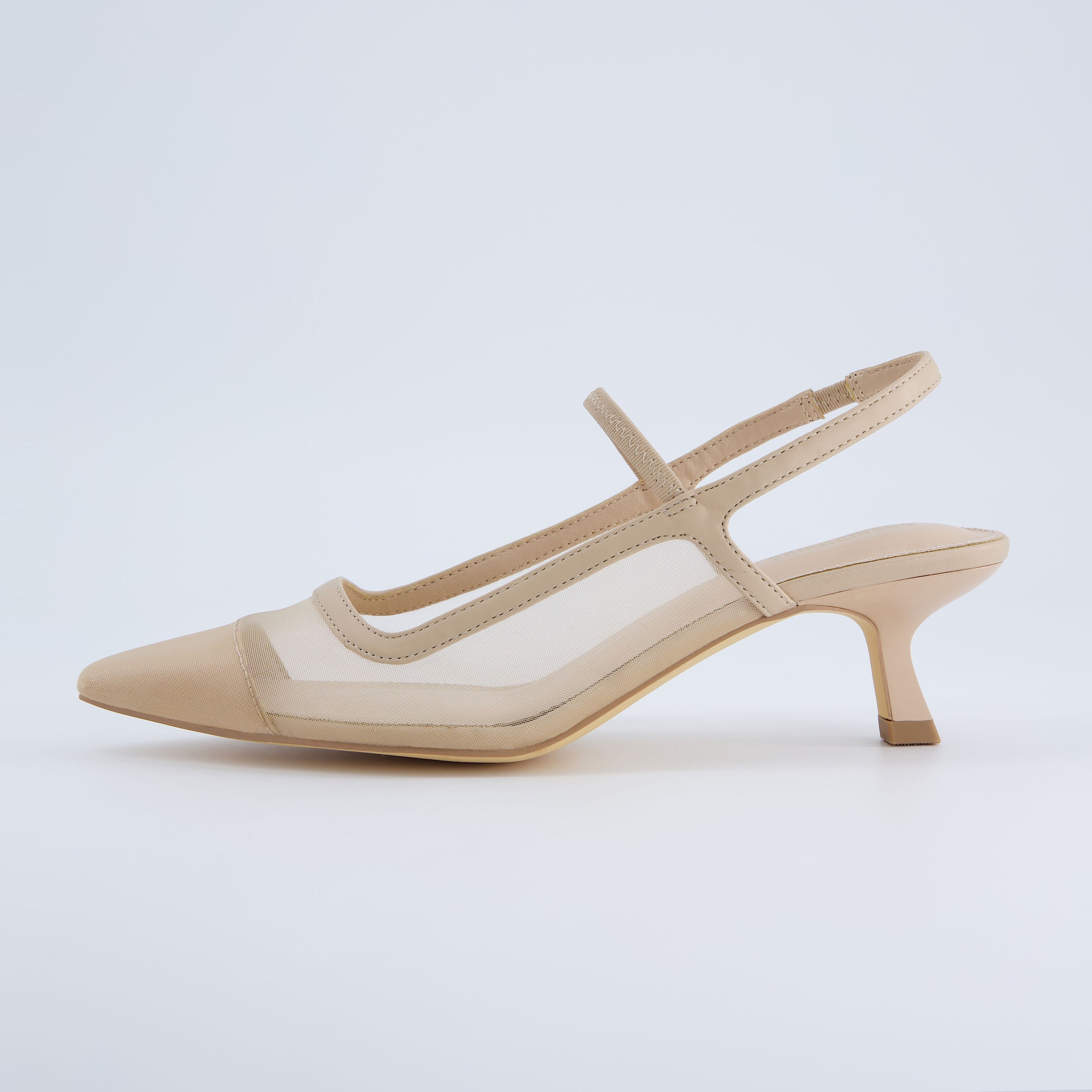 Campari Kitten Heels BEIGE