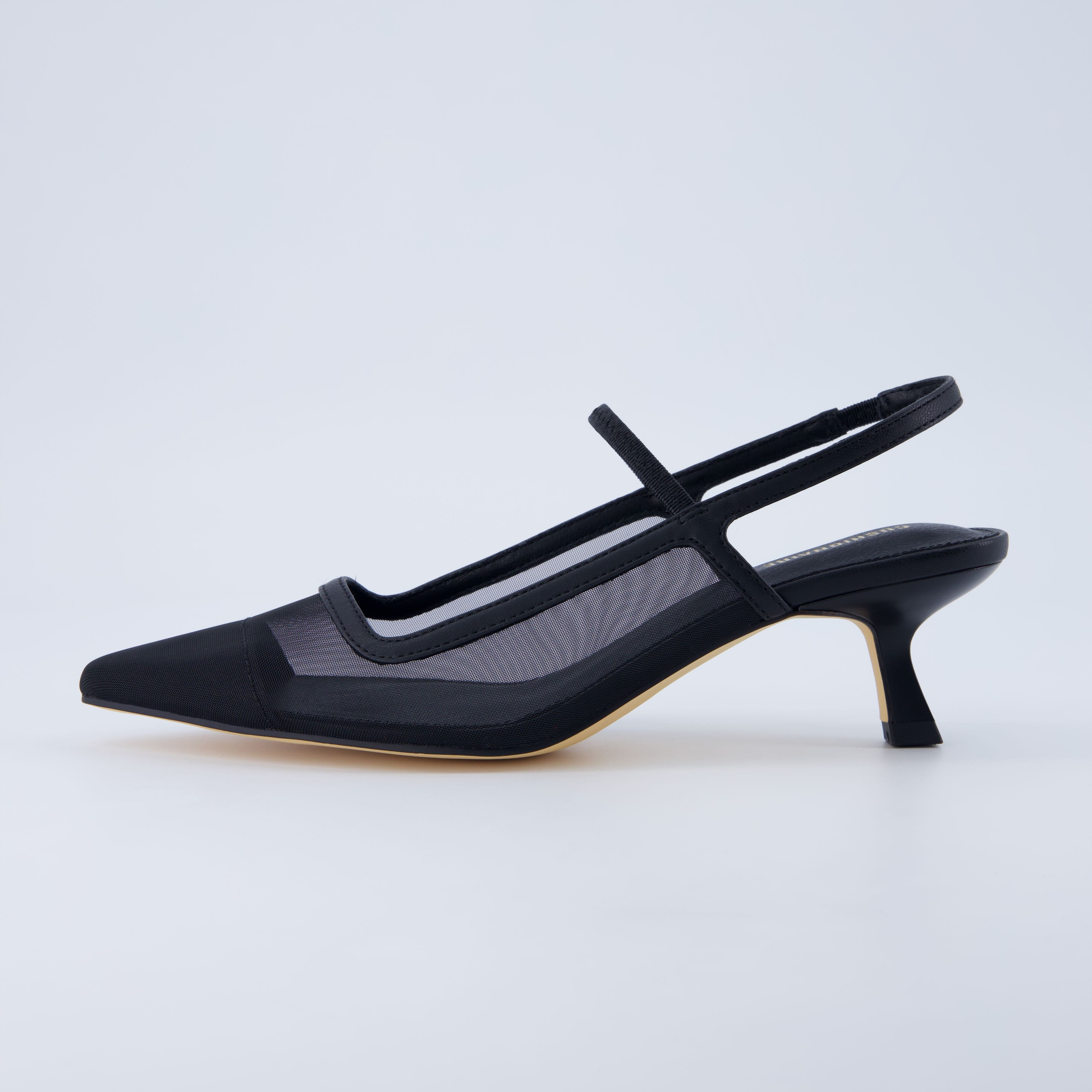 Campari Kitten Heels BLACK