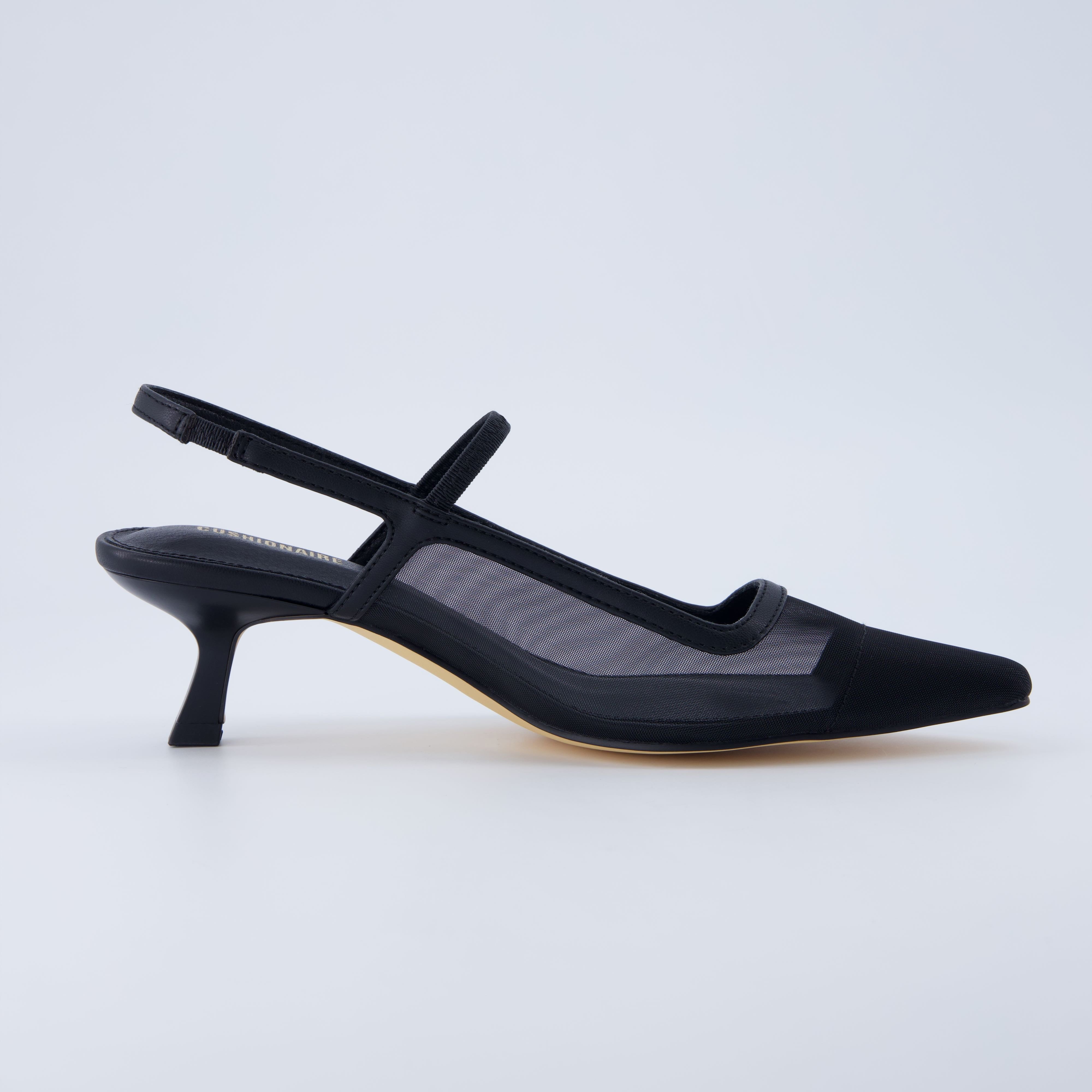 Campari Kitten Heels BLACK