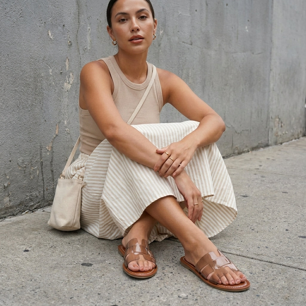 Caper Jelly Sandals