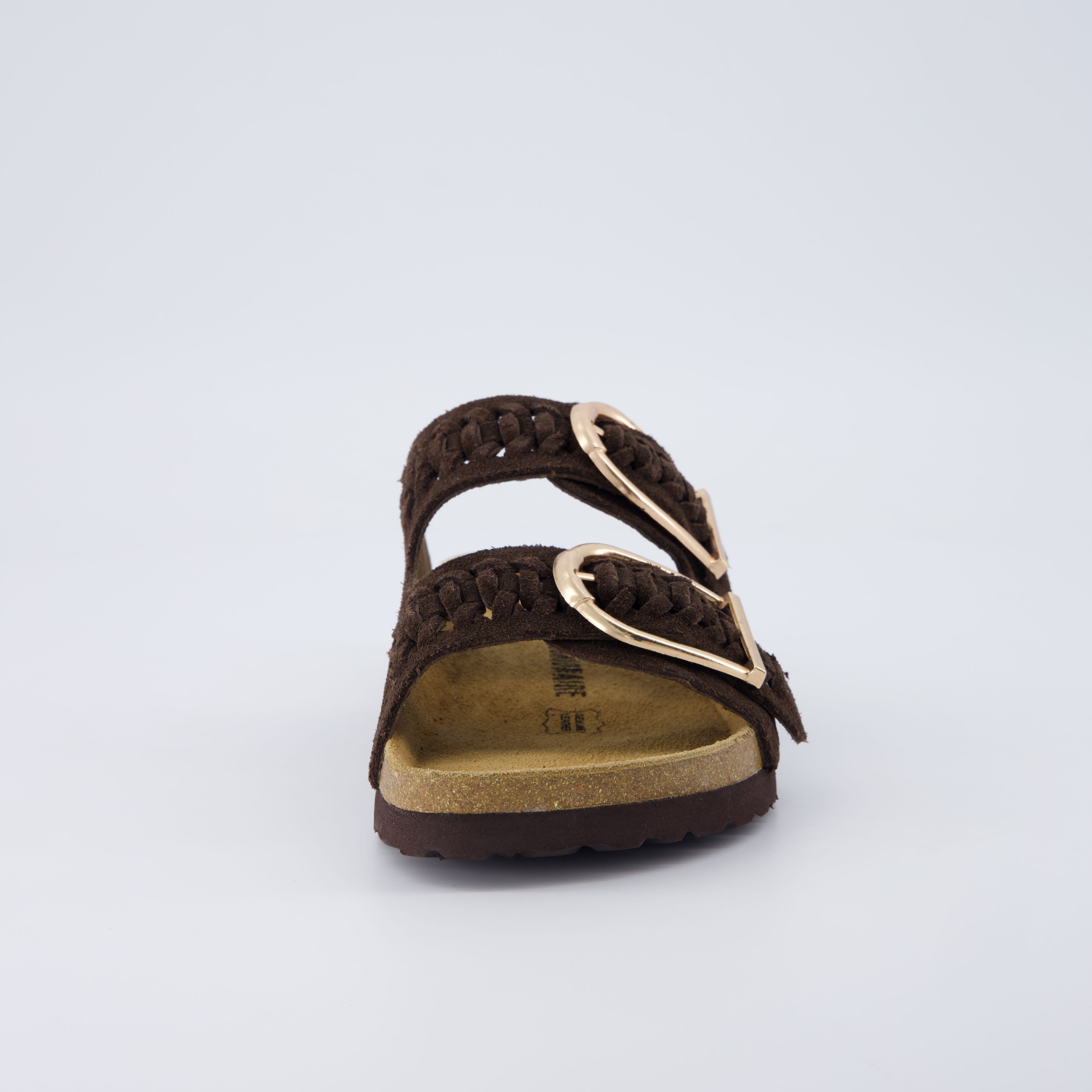 Cashew Cork Sandal Chocolate