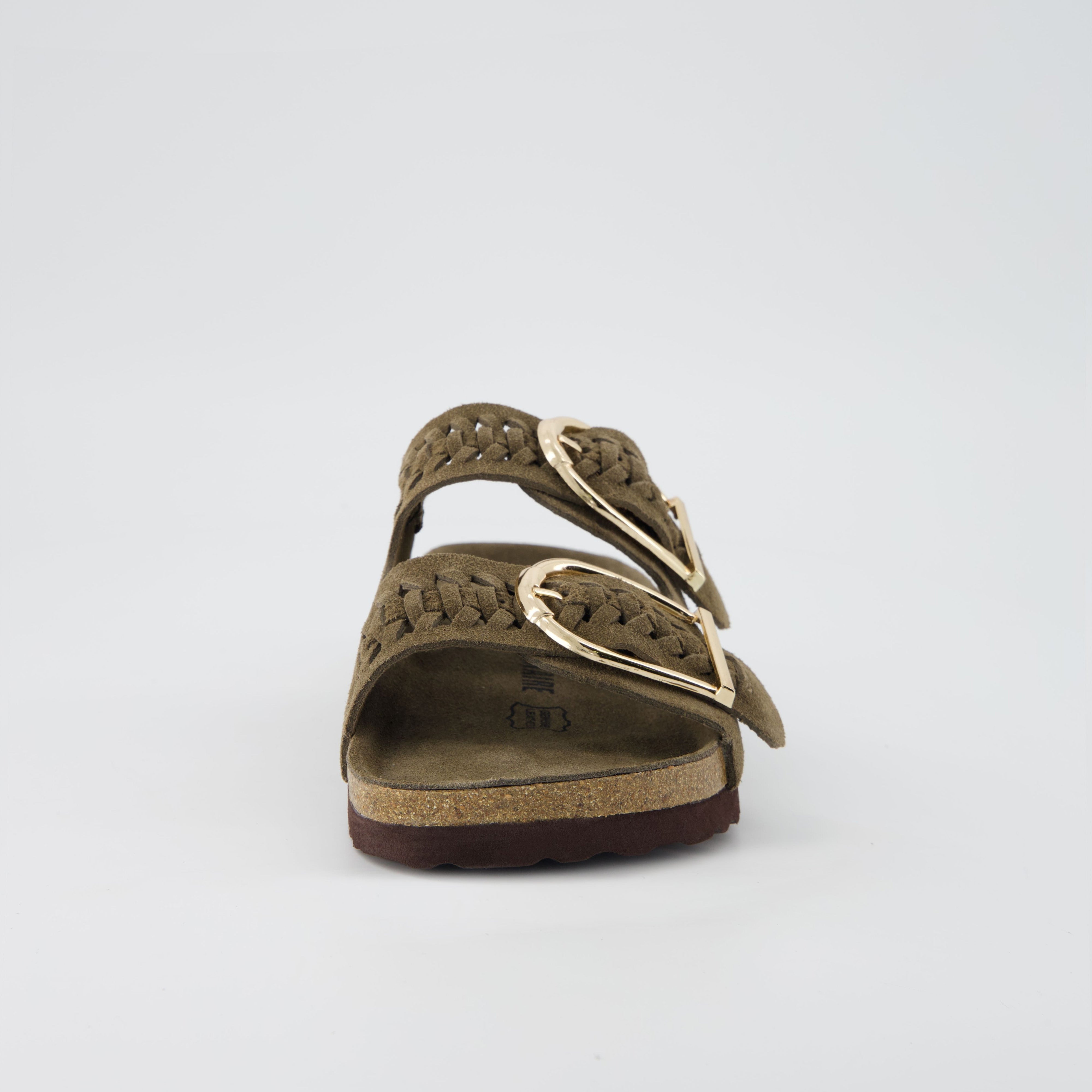 Cashew Cork Sandal Taupe