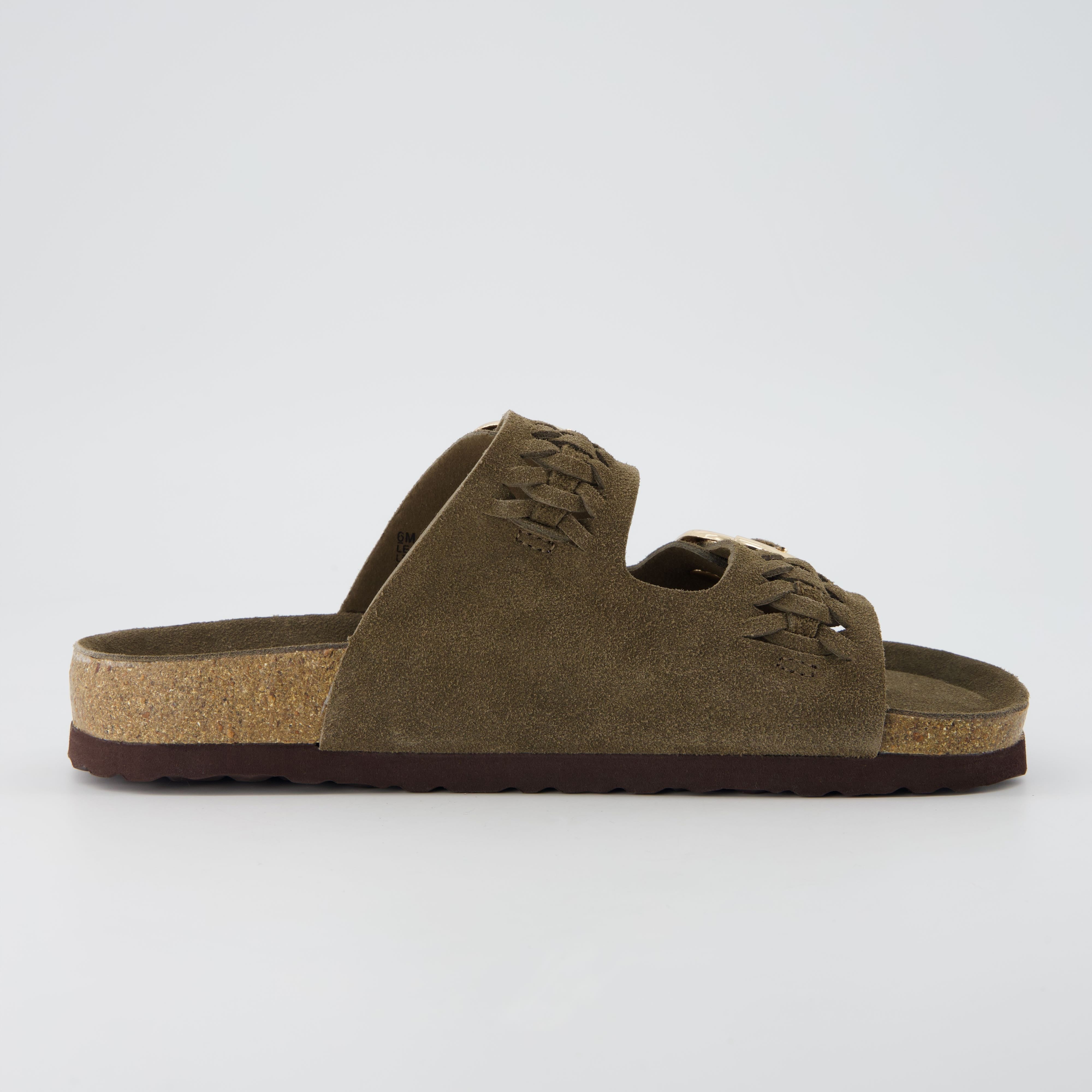 Cashew Cork Sandal Taupe