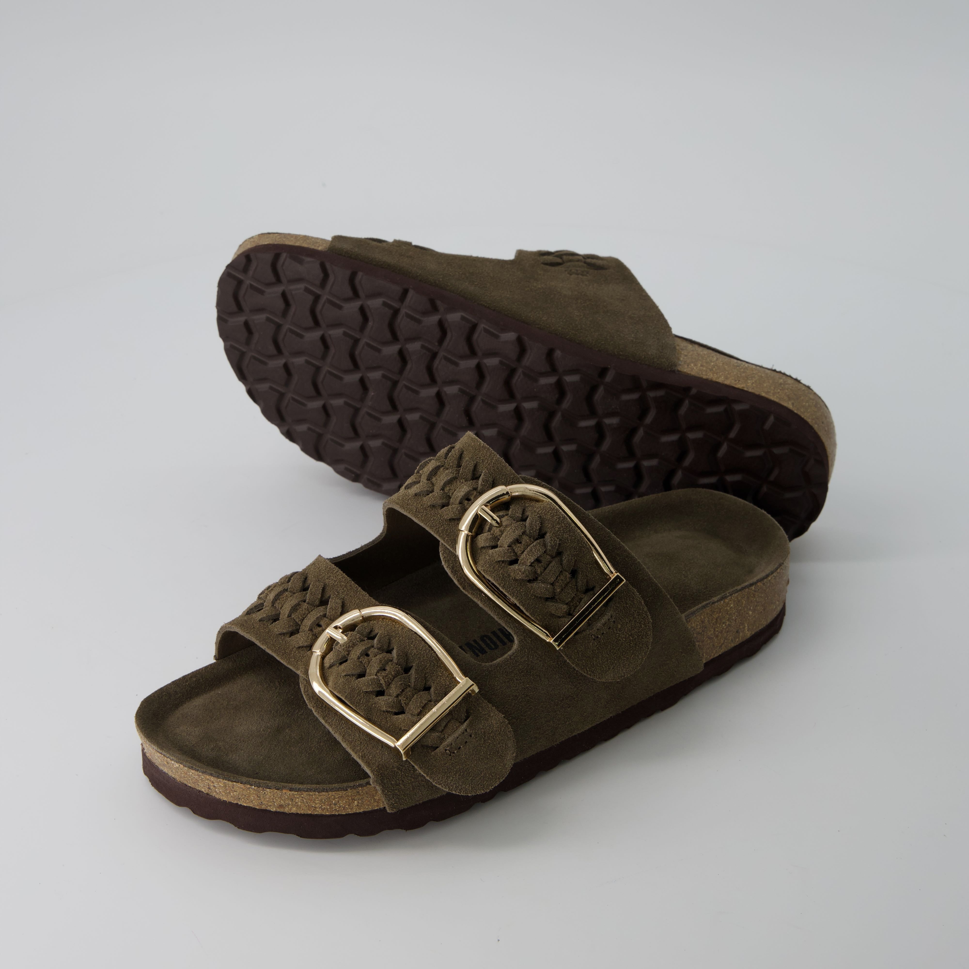 Cashew Cork Sandal Taupe