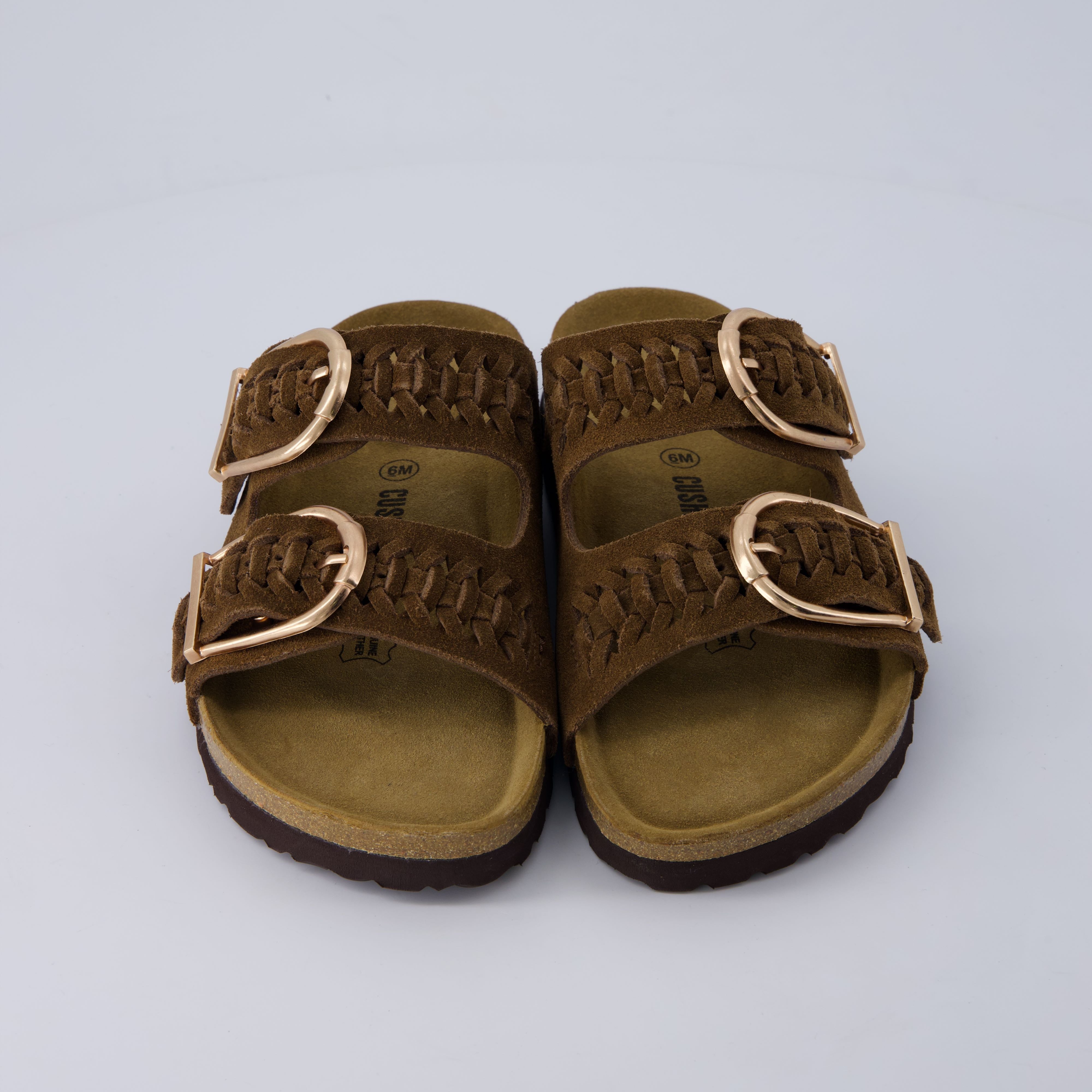 Cashew Cork Sandal Black