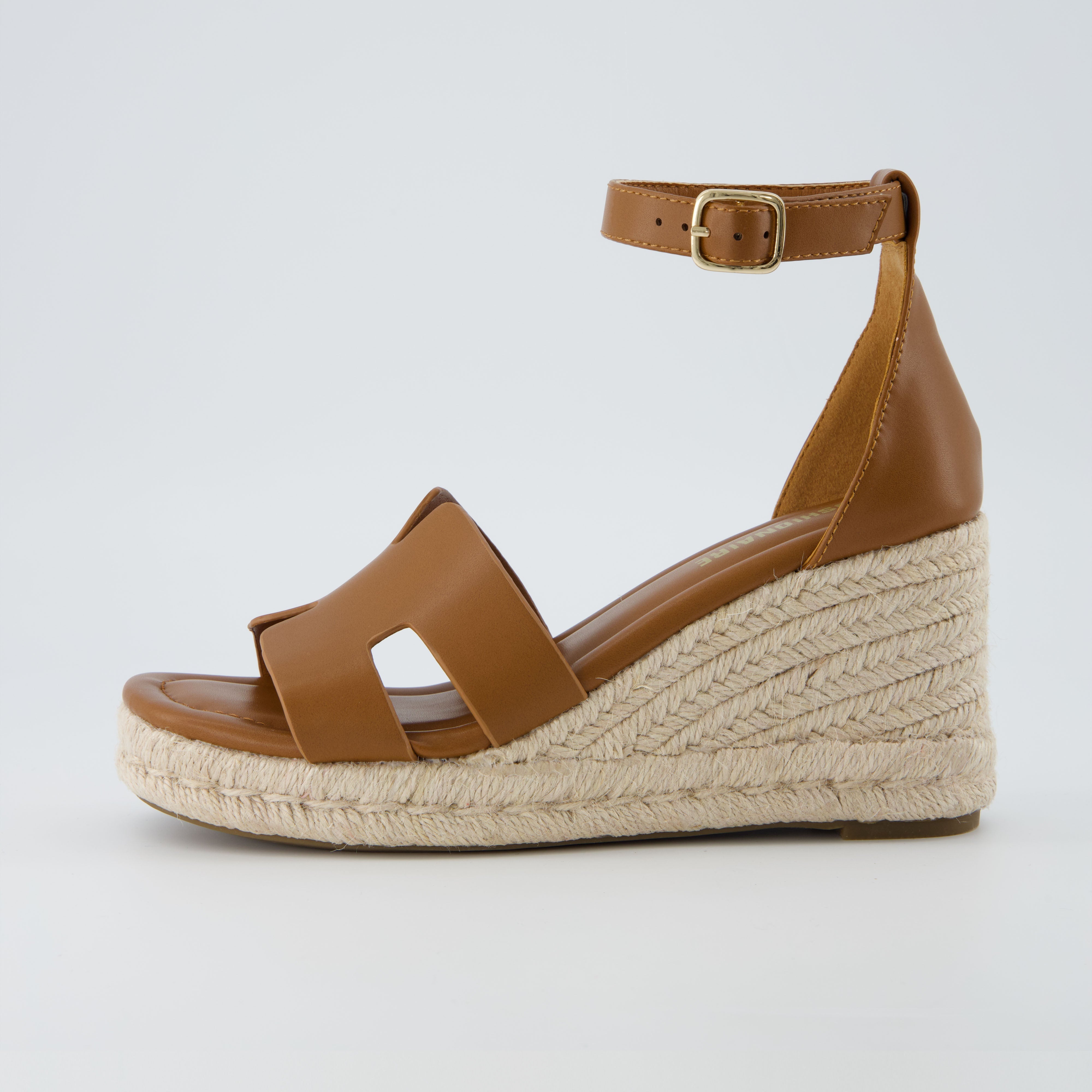 Charlie Espadrille Wedge Sandal Whiskey