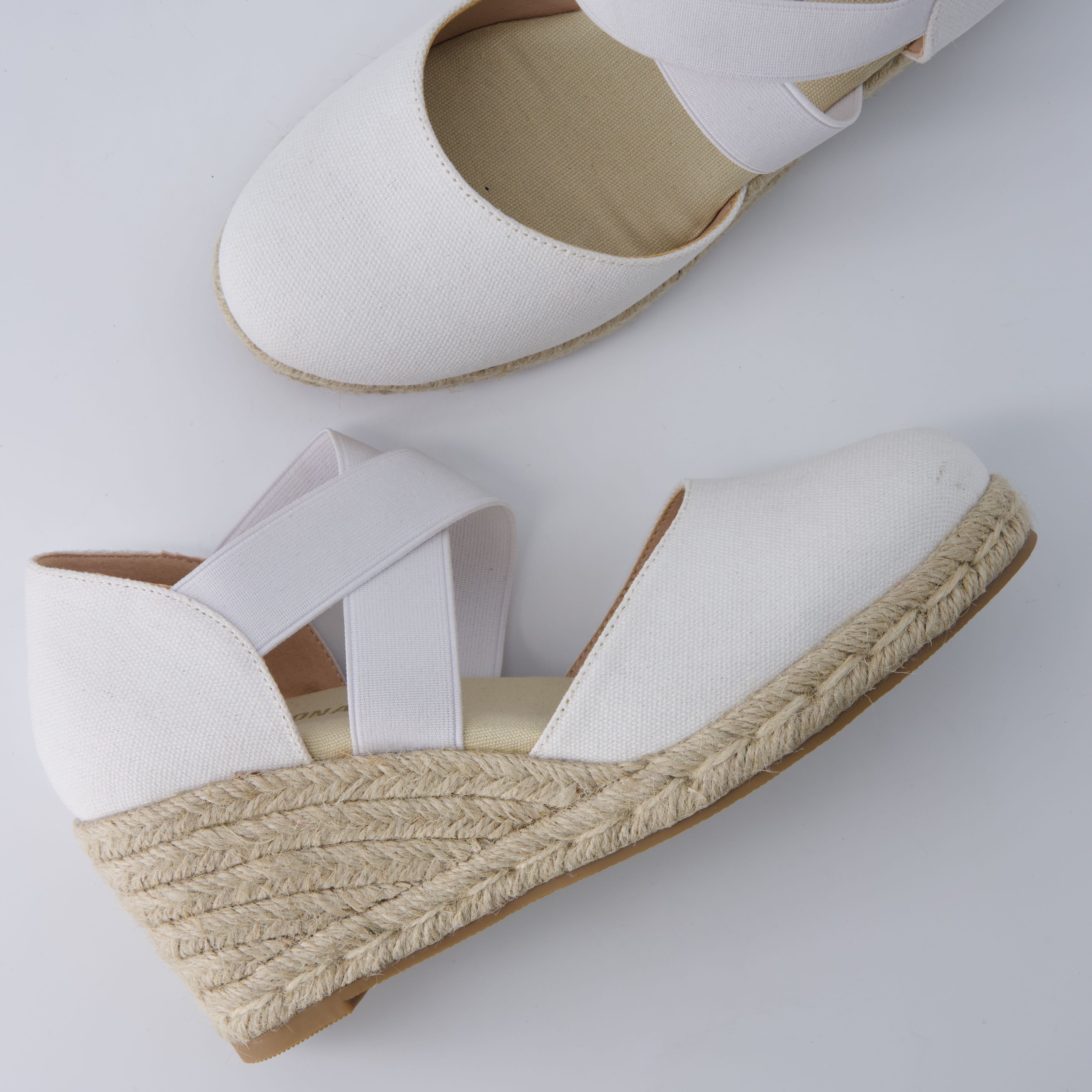 Chica Espadrille Wedge Sandals Chocolate