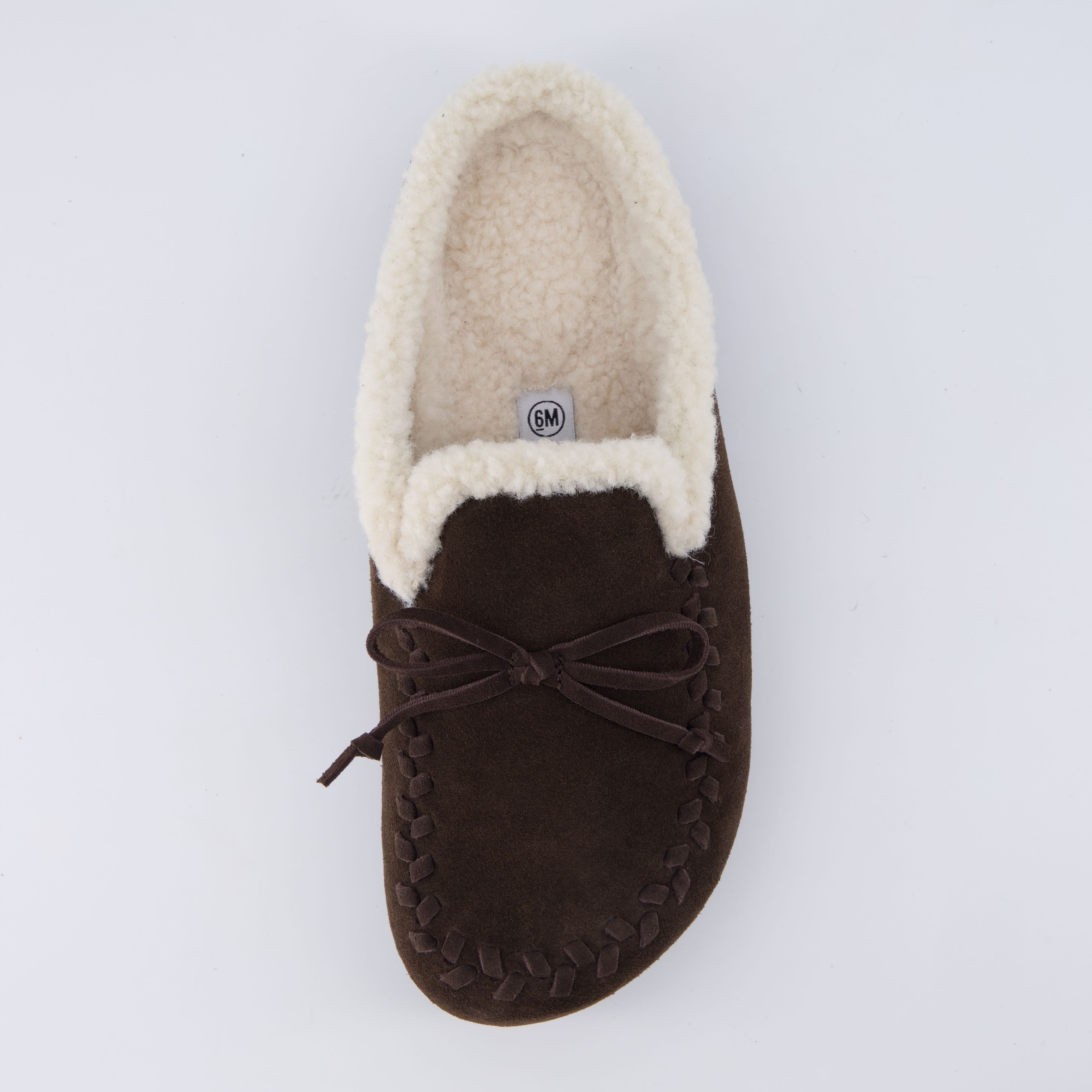 Creek Genuine Suede Slippers Chocolate