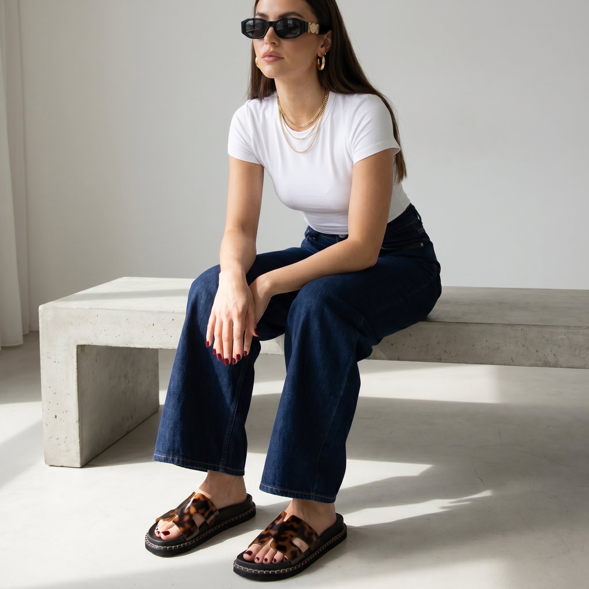 Crisp Women’s Slide Sandal Tortoise