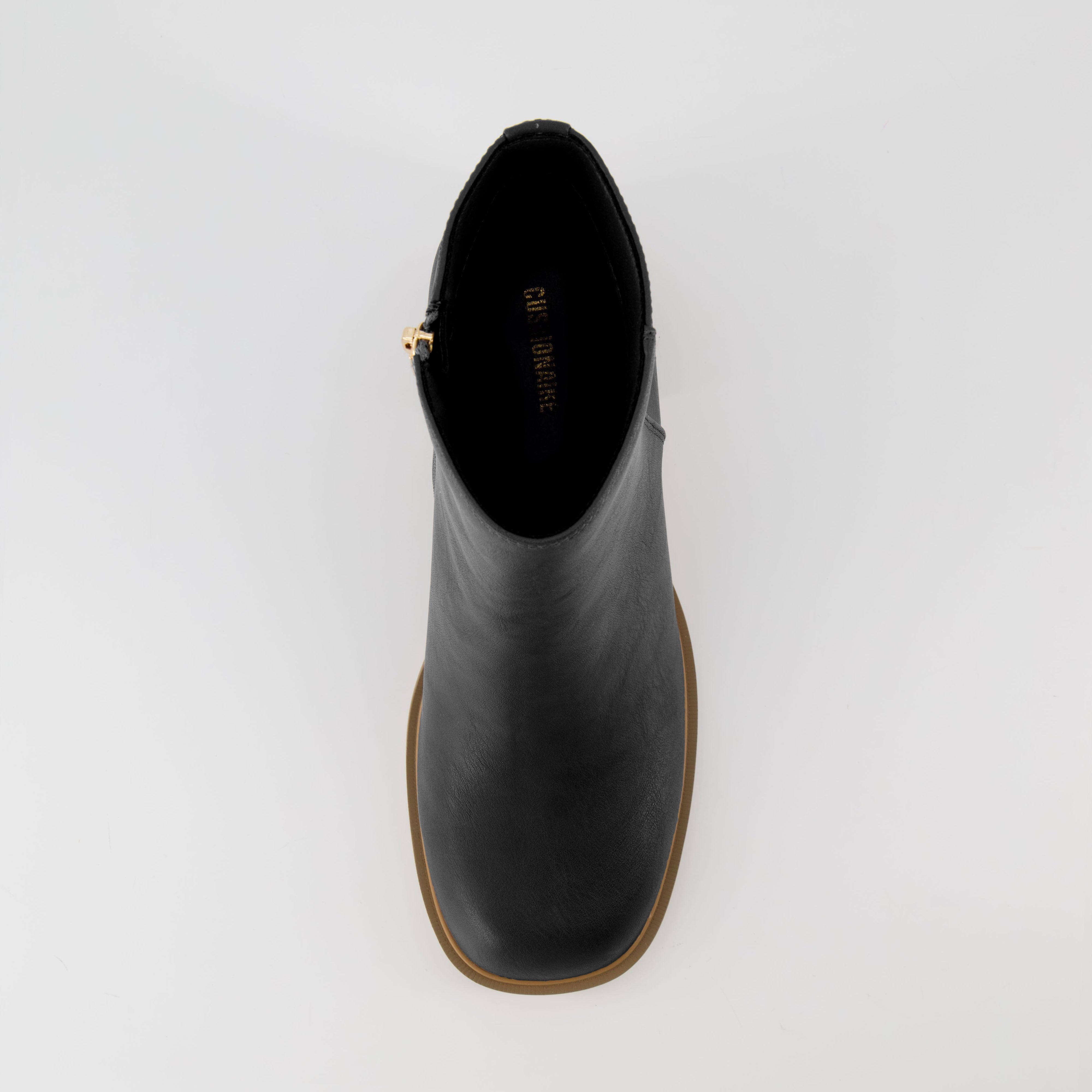 Dante Block Heel Dress Boot Black