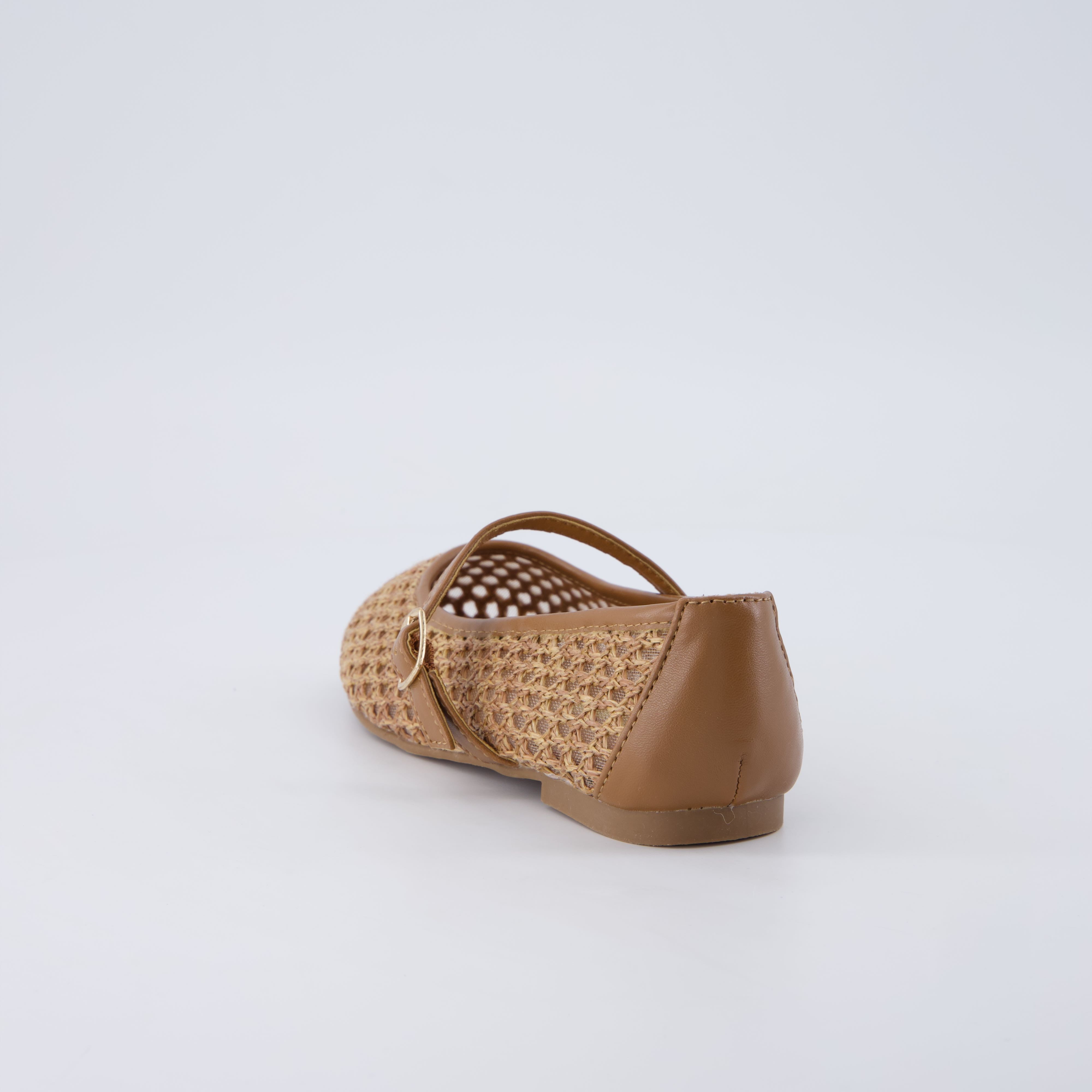 Darla Mary Jane Ballet Flats Brown Medium