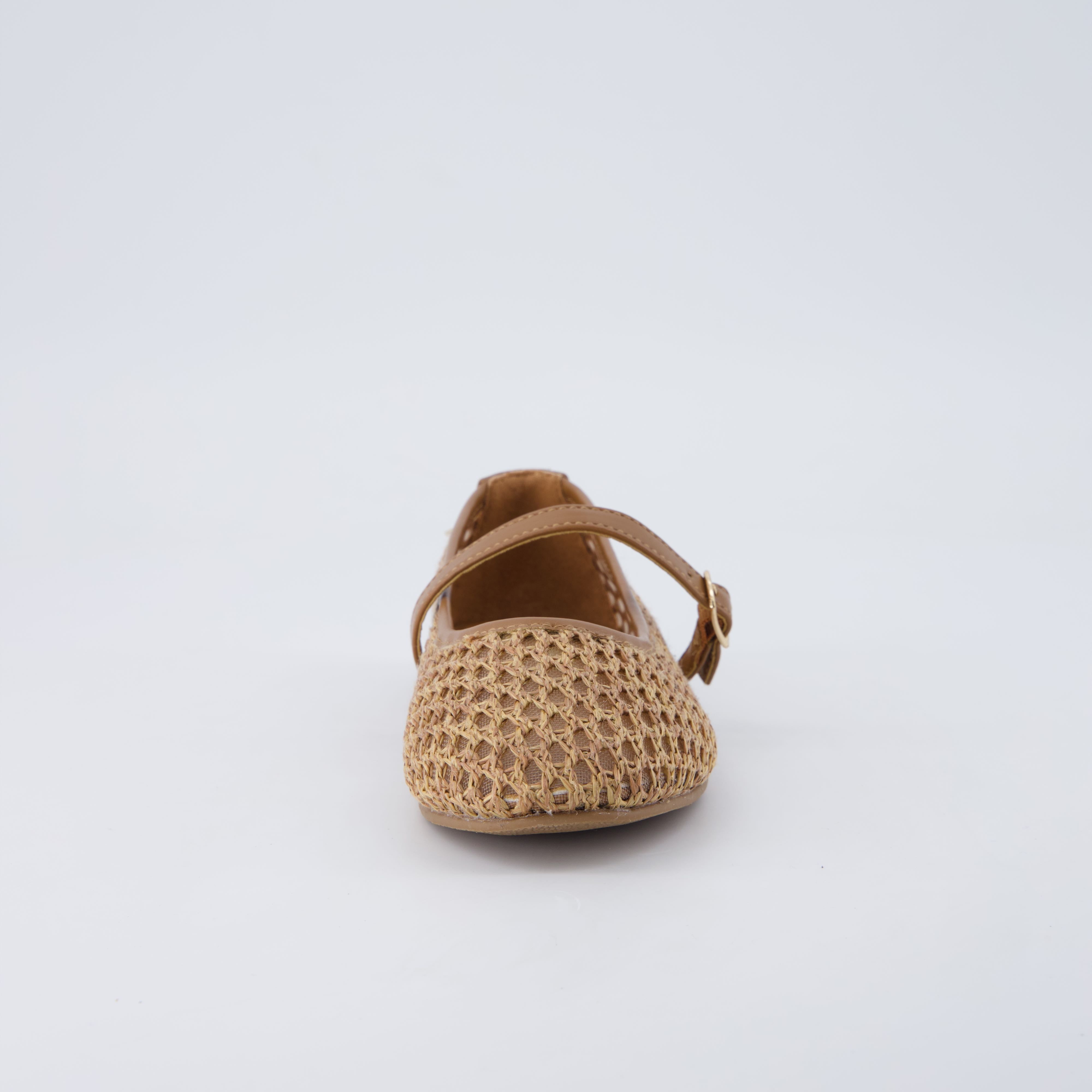 Darla Mary Jane Ballet Flats Brown Medium