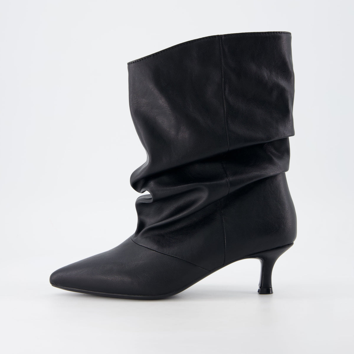 Delia Kitten Heel Boots