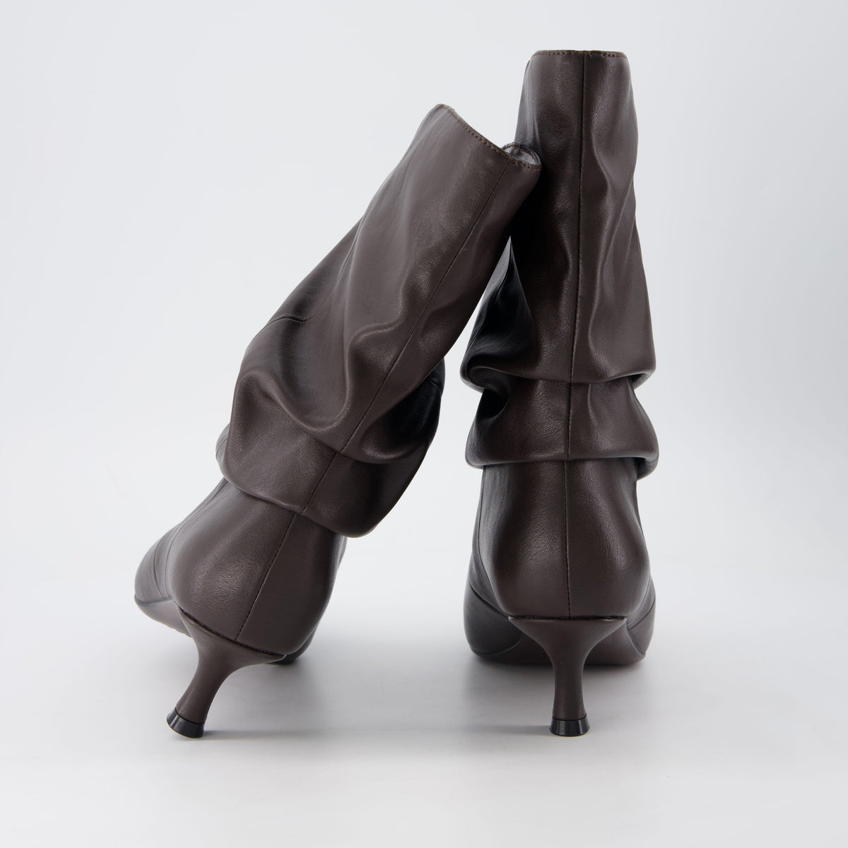 Delia Kitten Heel Boots
