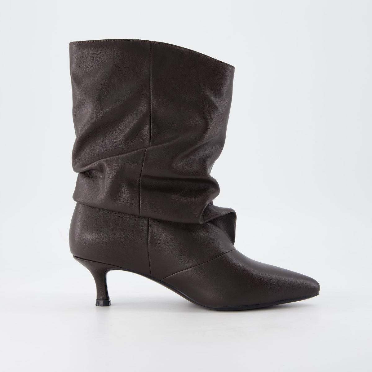 Delia Kitten Heel Boots