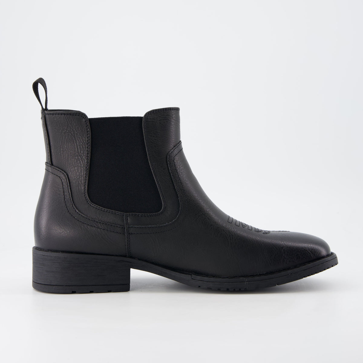 Dude Western Ankle Boots Black Medium