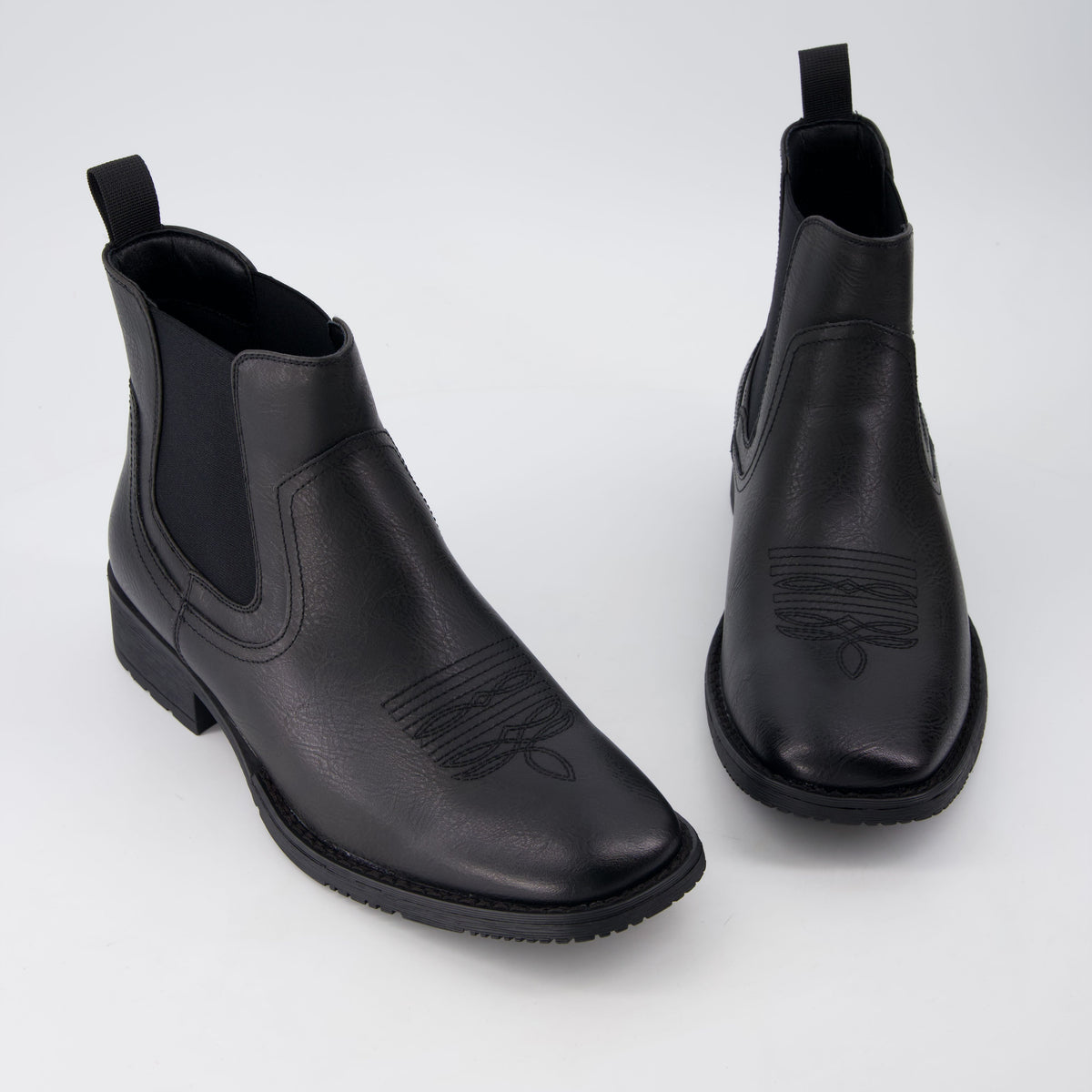 Dude Western Ankle Boots Black Medium