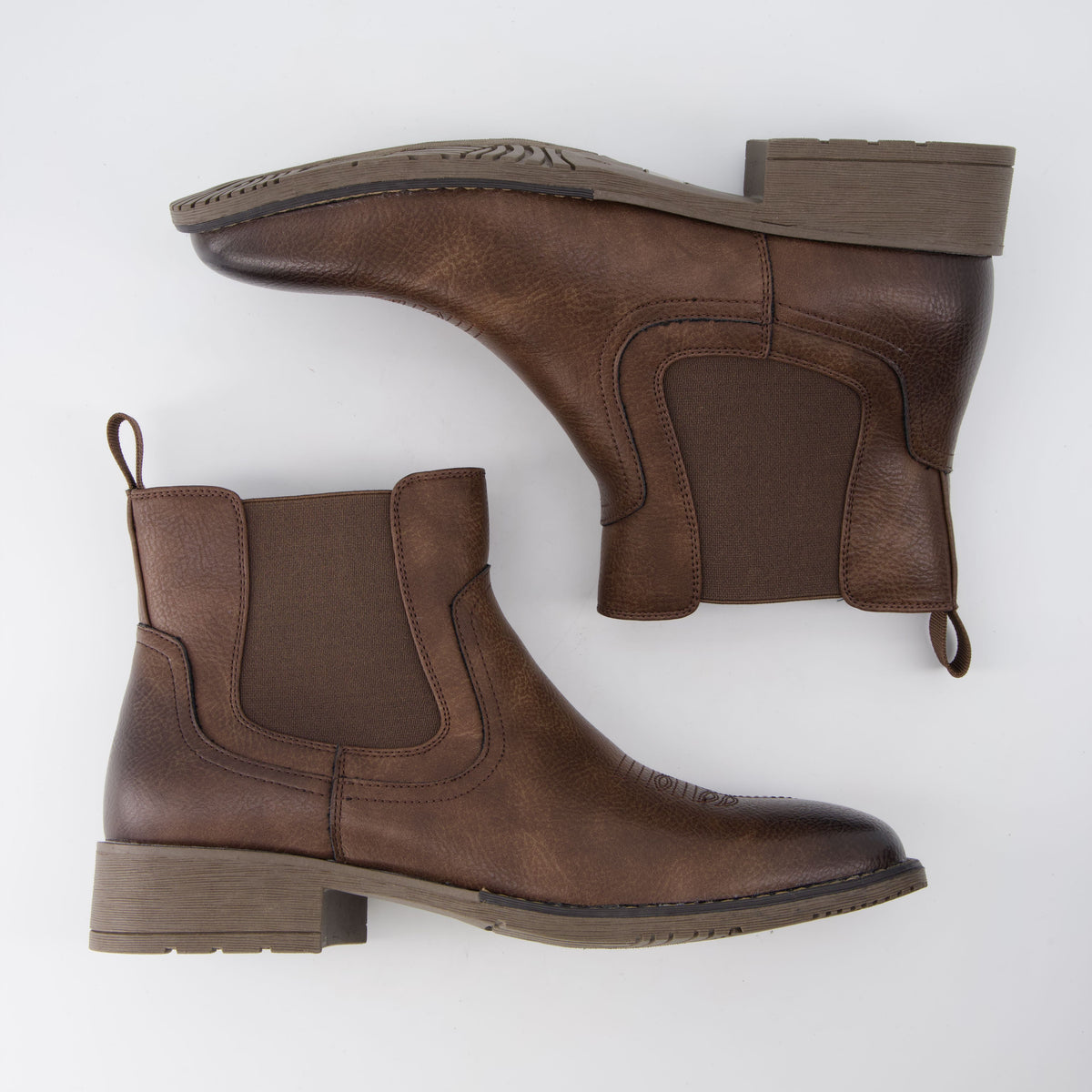 Dude Western Ankle Boots Brown Medium