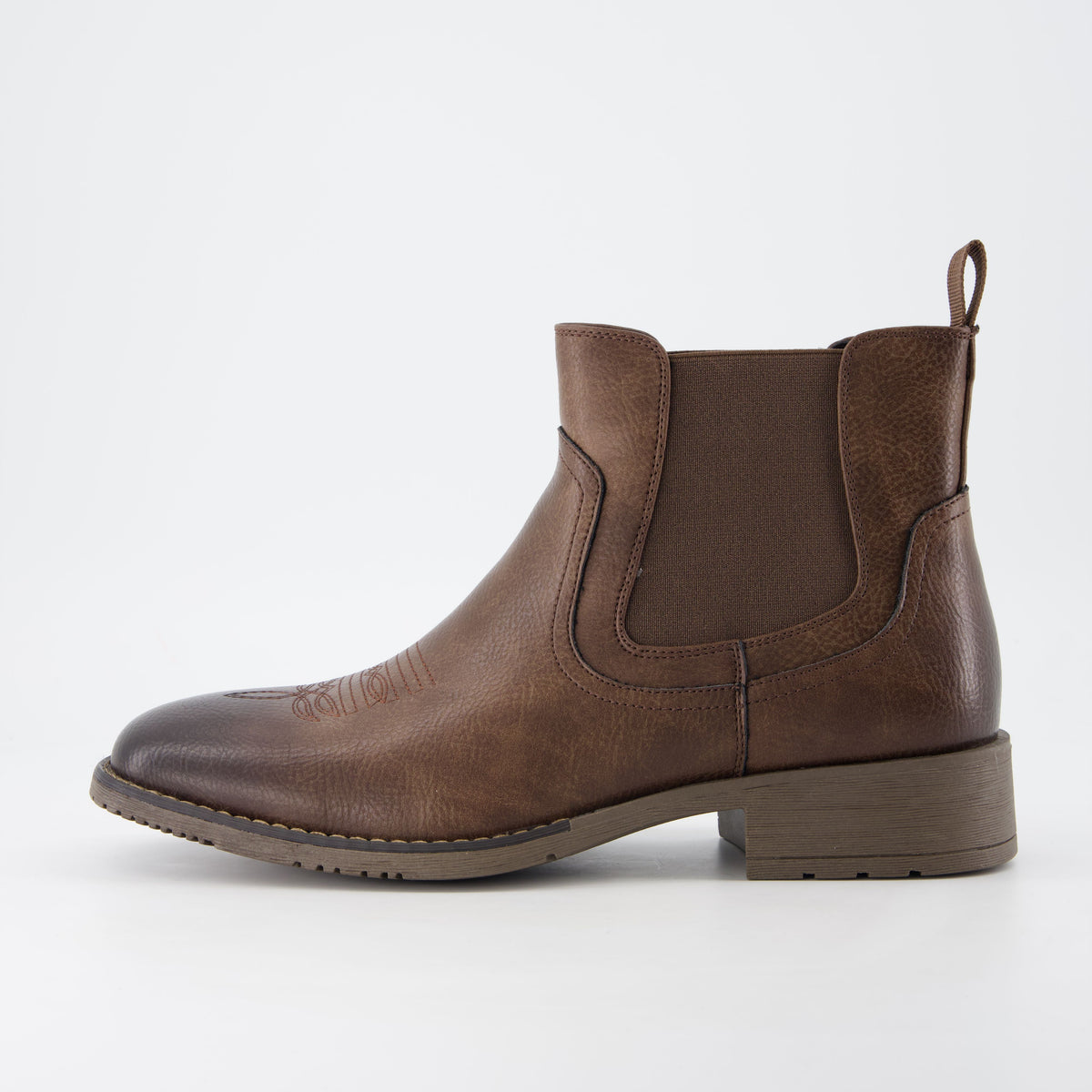 Dude Western Ankle Boots Brown Medium