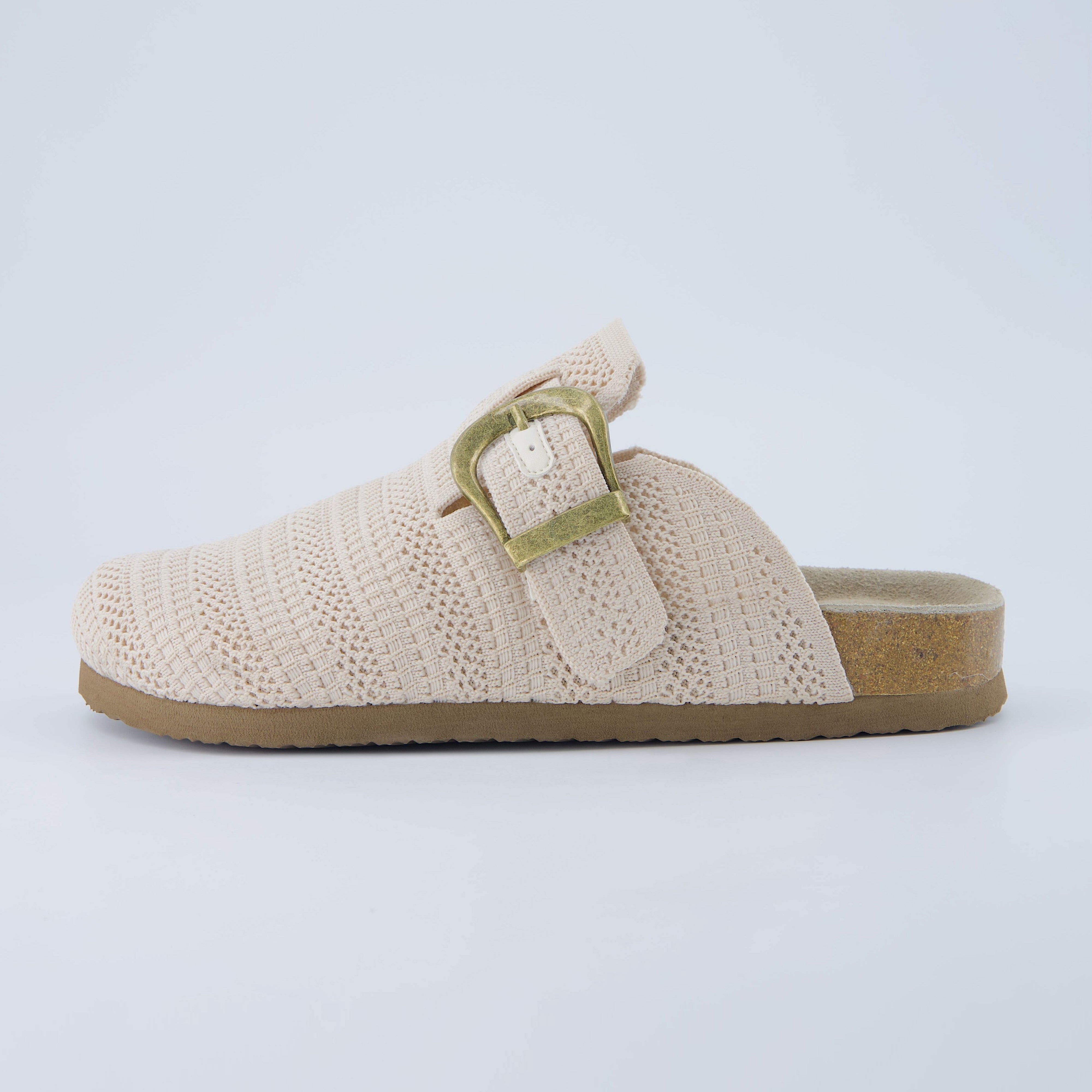 Dumbo Knit Clog Ivory