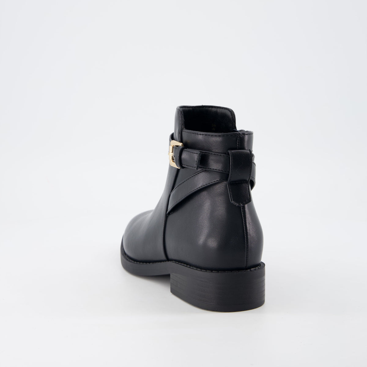 Ean Short Ankle Boots Black Medium