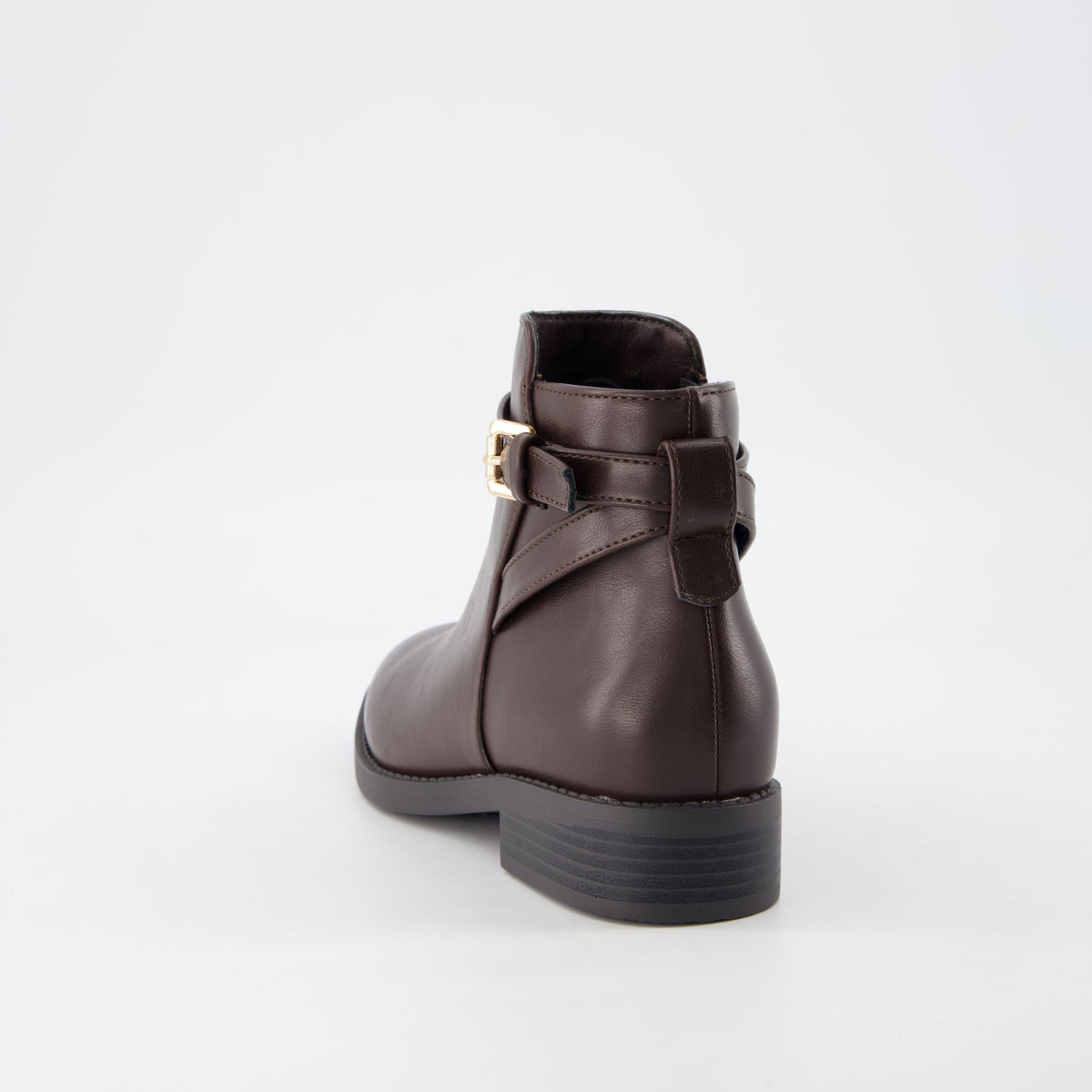 Ean Short Ankle Boots Dark Brown Medium