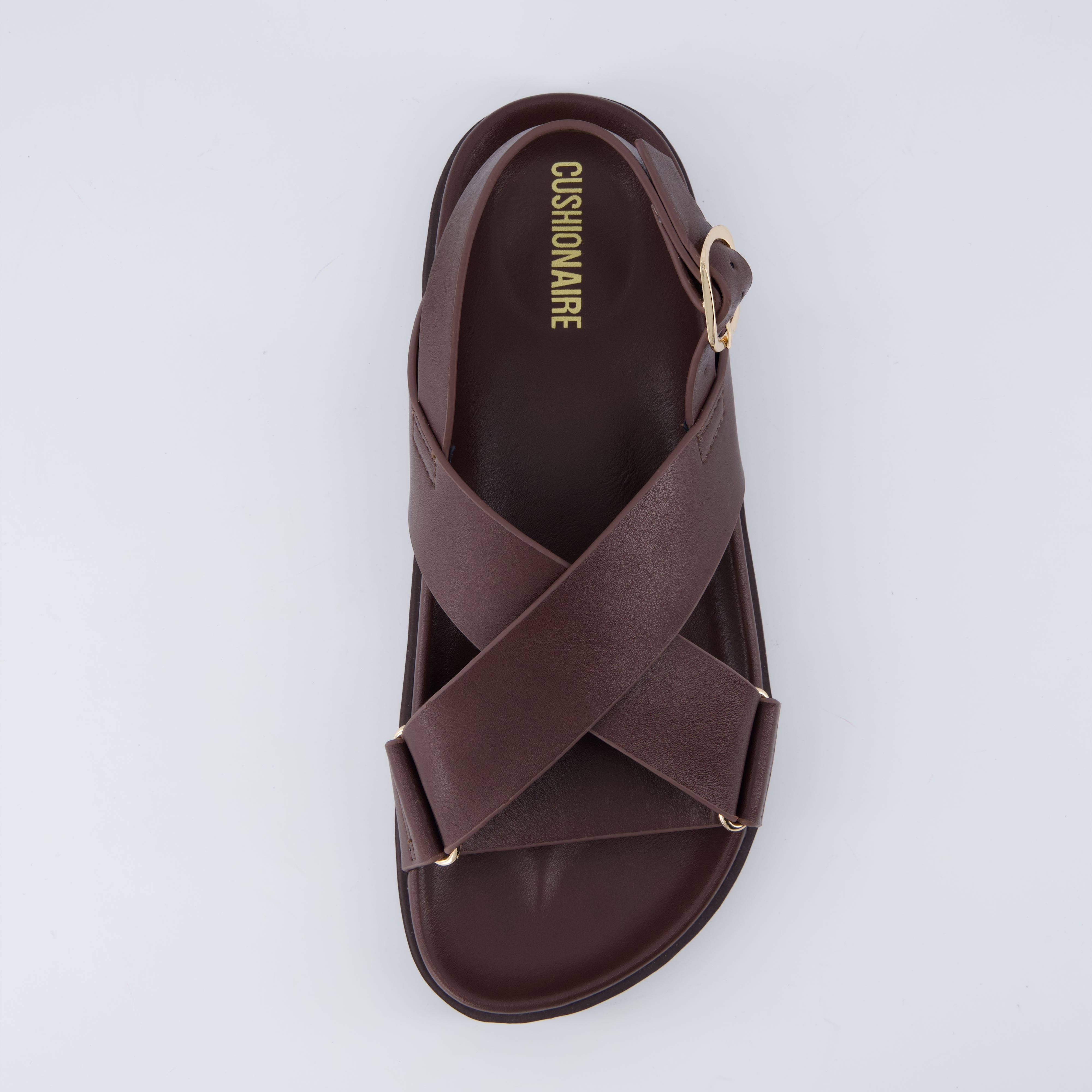 Eden Footbed Sandals Chocolate Medium