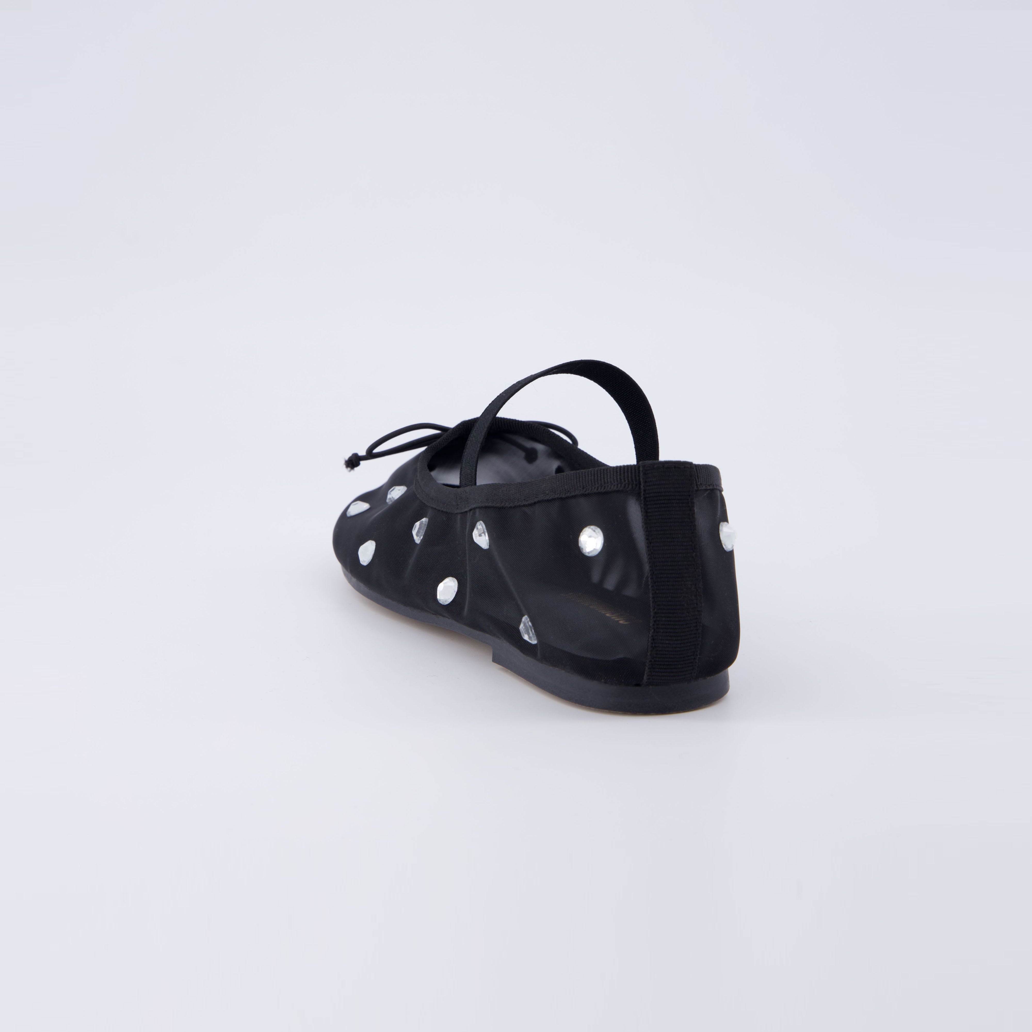 Elegant Mary Jane Flat Black