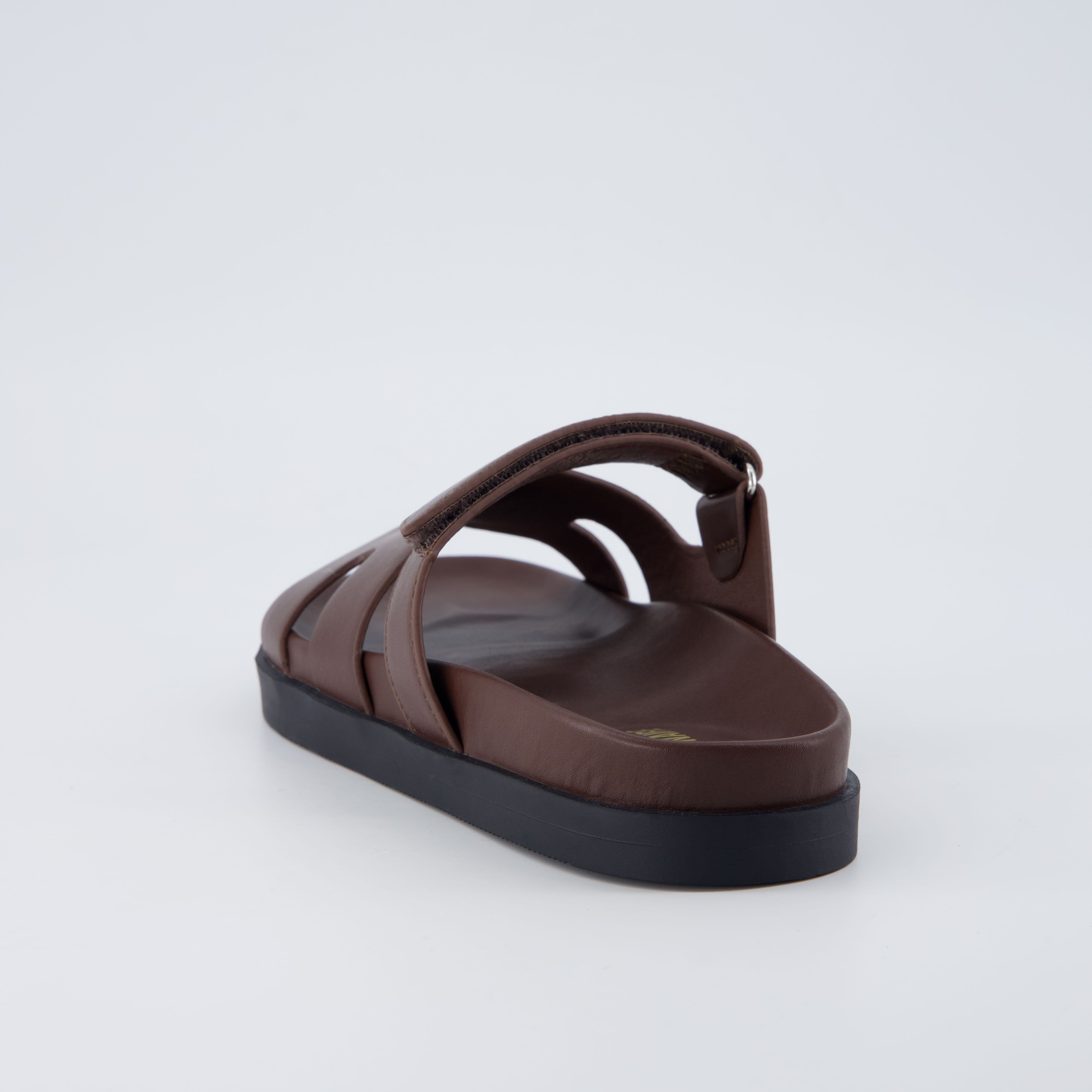 Estate Footbed Sandals Chocolate