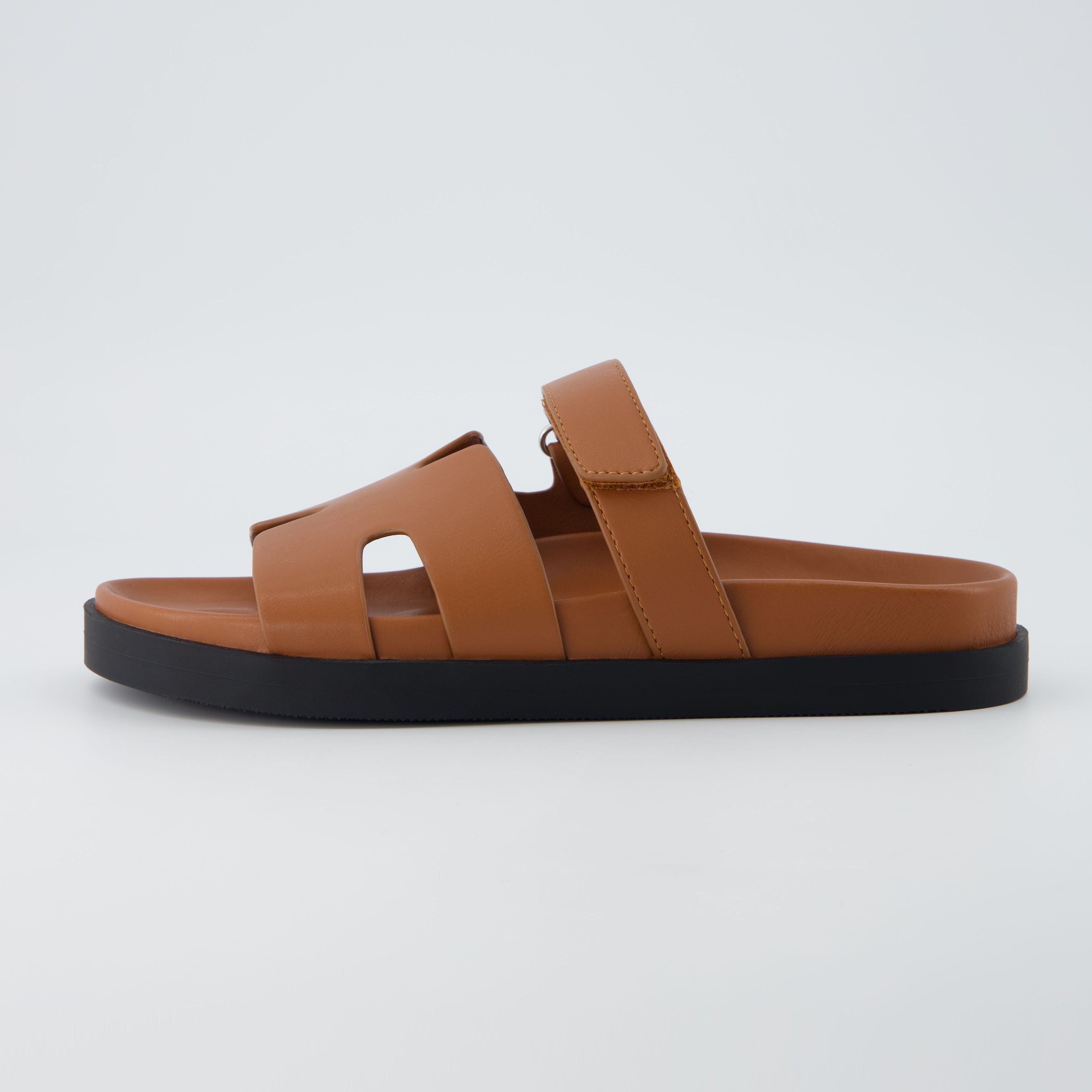 Estate Footbed Sandals Cognac Medium