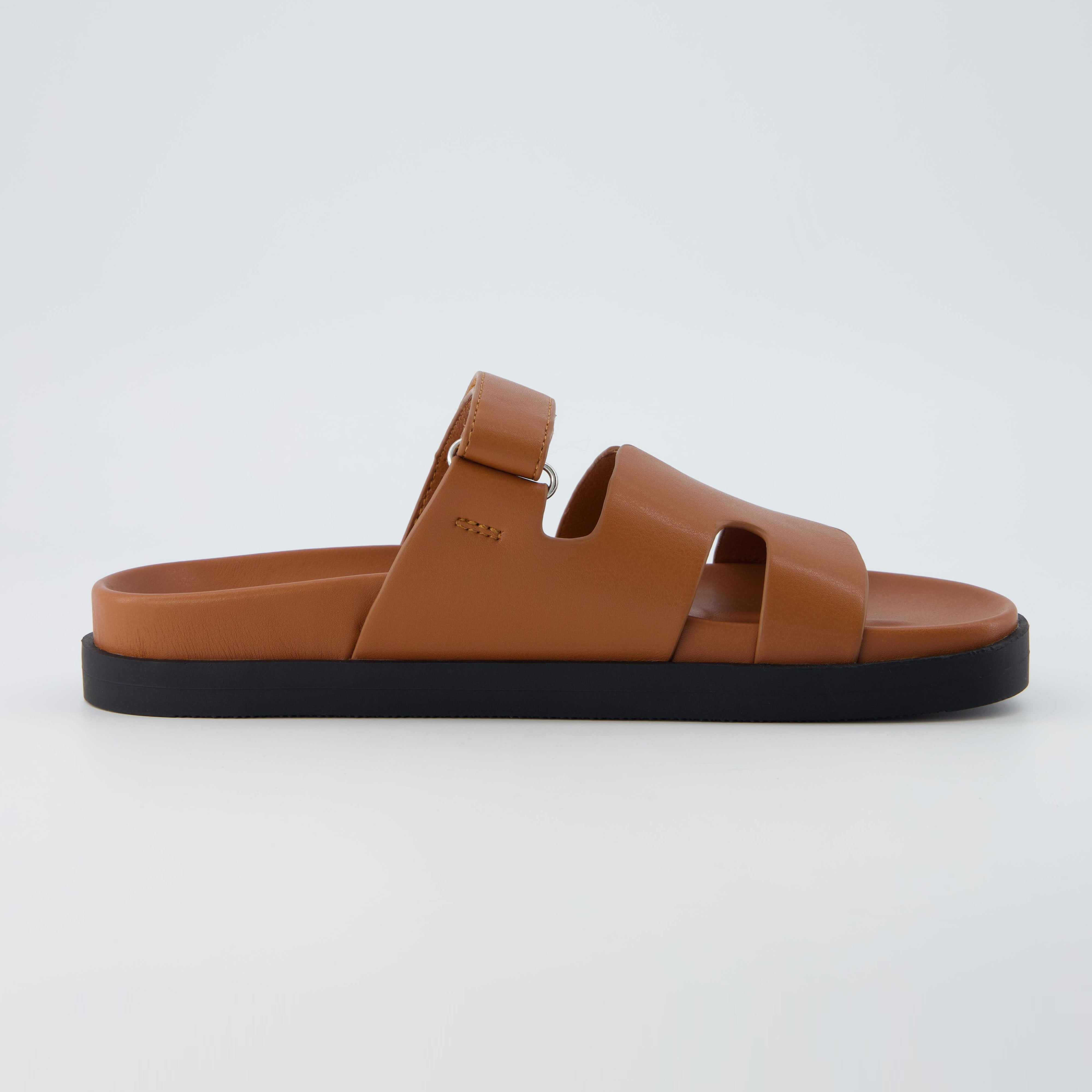 Estate Footbed Sandals Cognac Medium