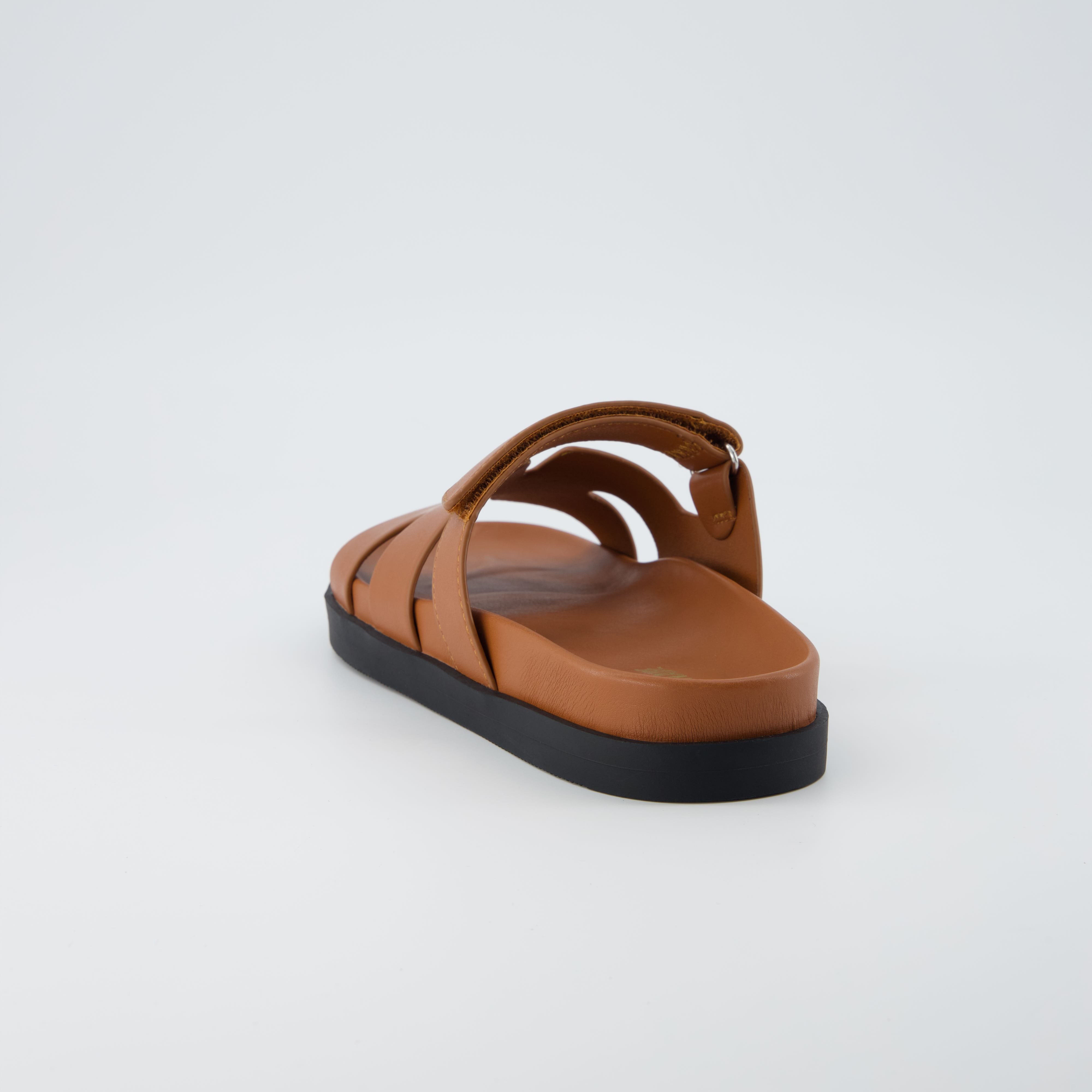 Estate Footbed Sandals Cognac Medium