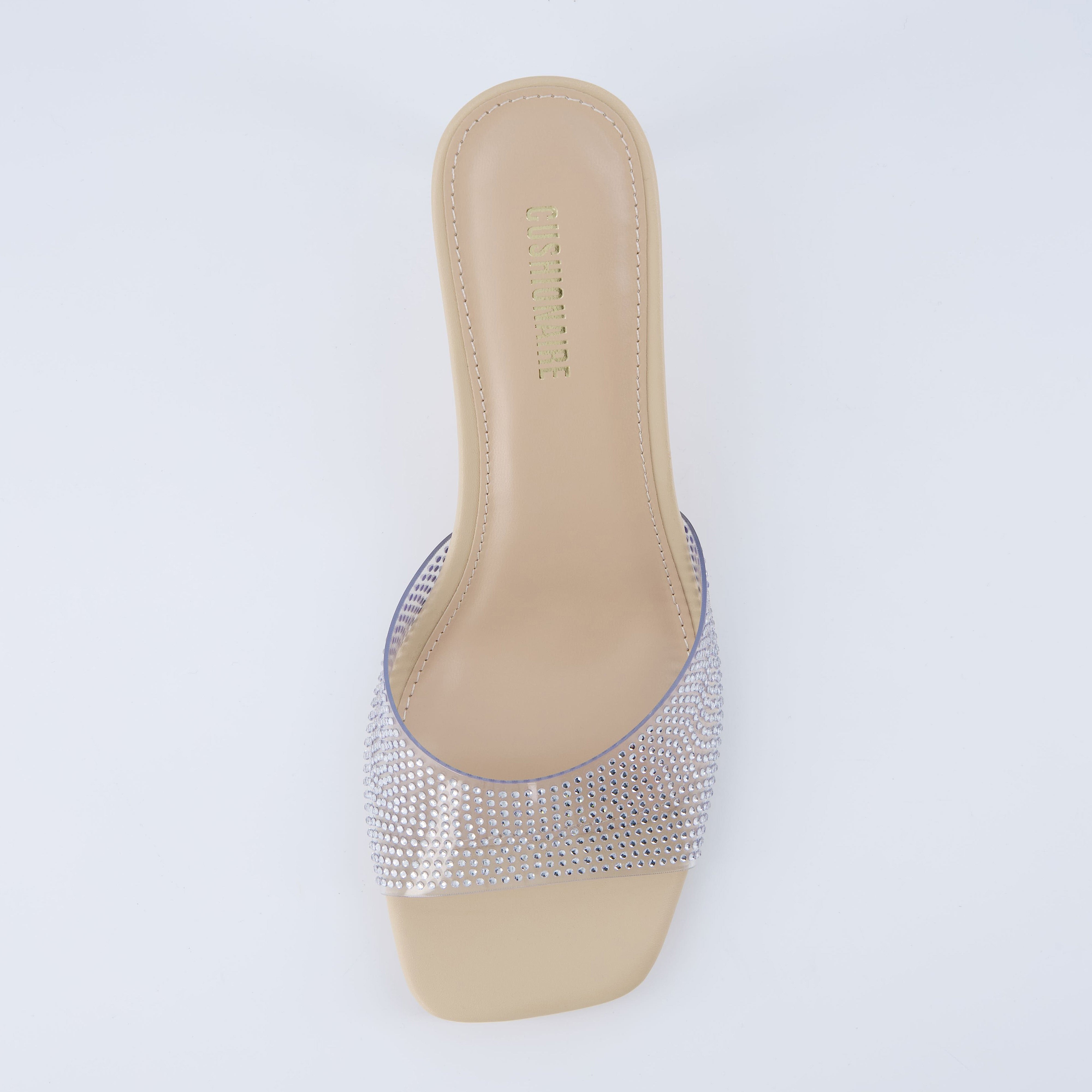 Evie Kitten Heels Crystal Clear