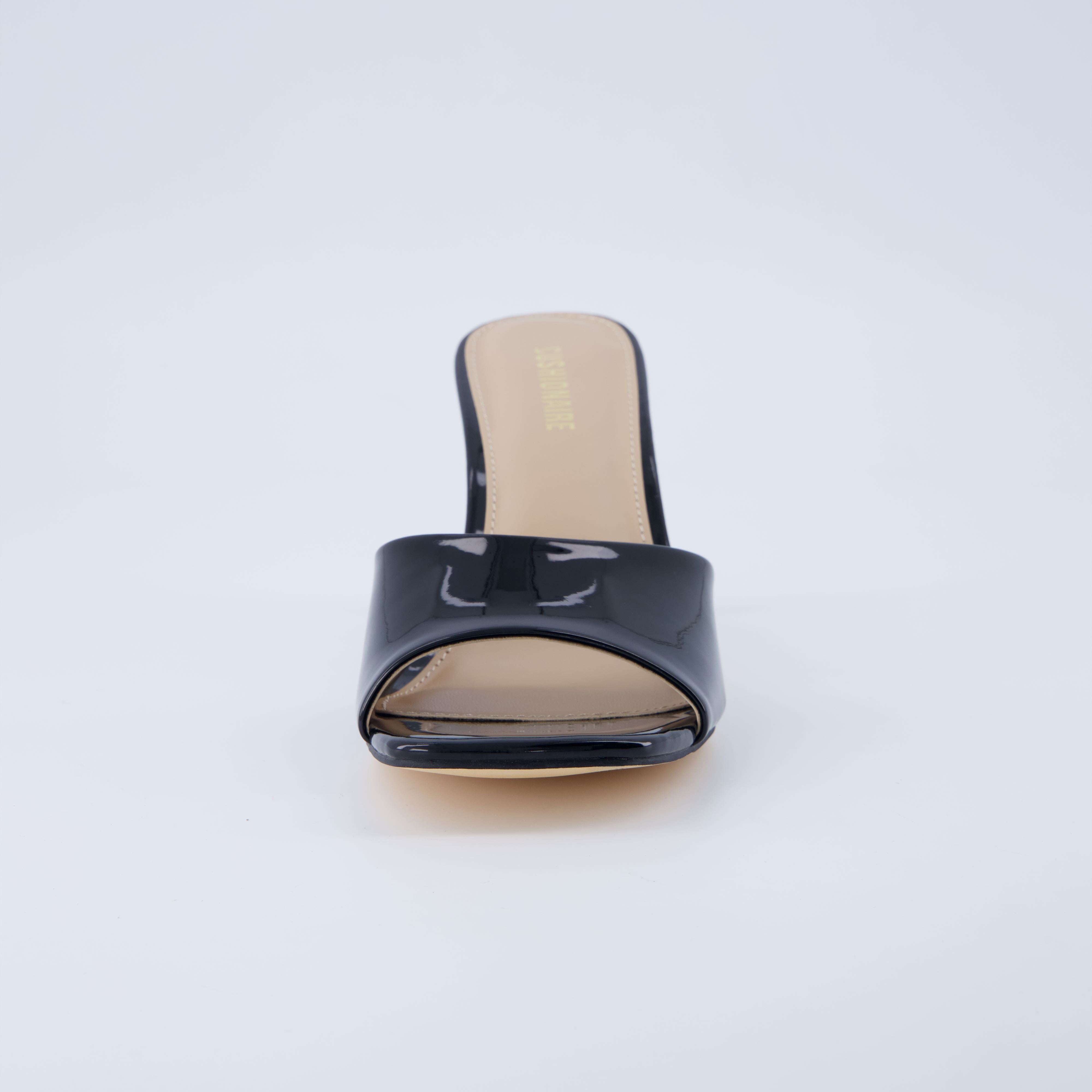 Evie Kitten Heels Black Patent