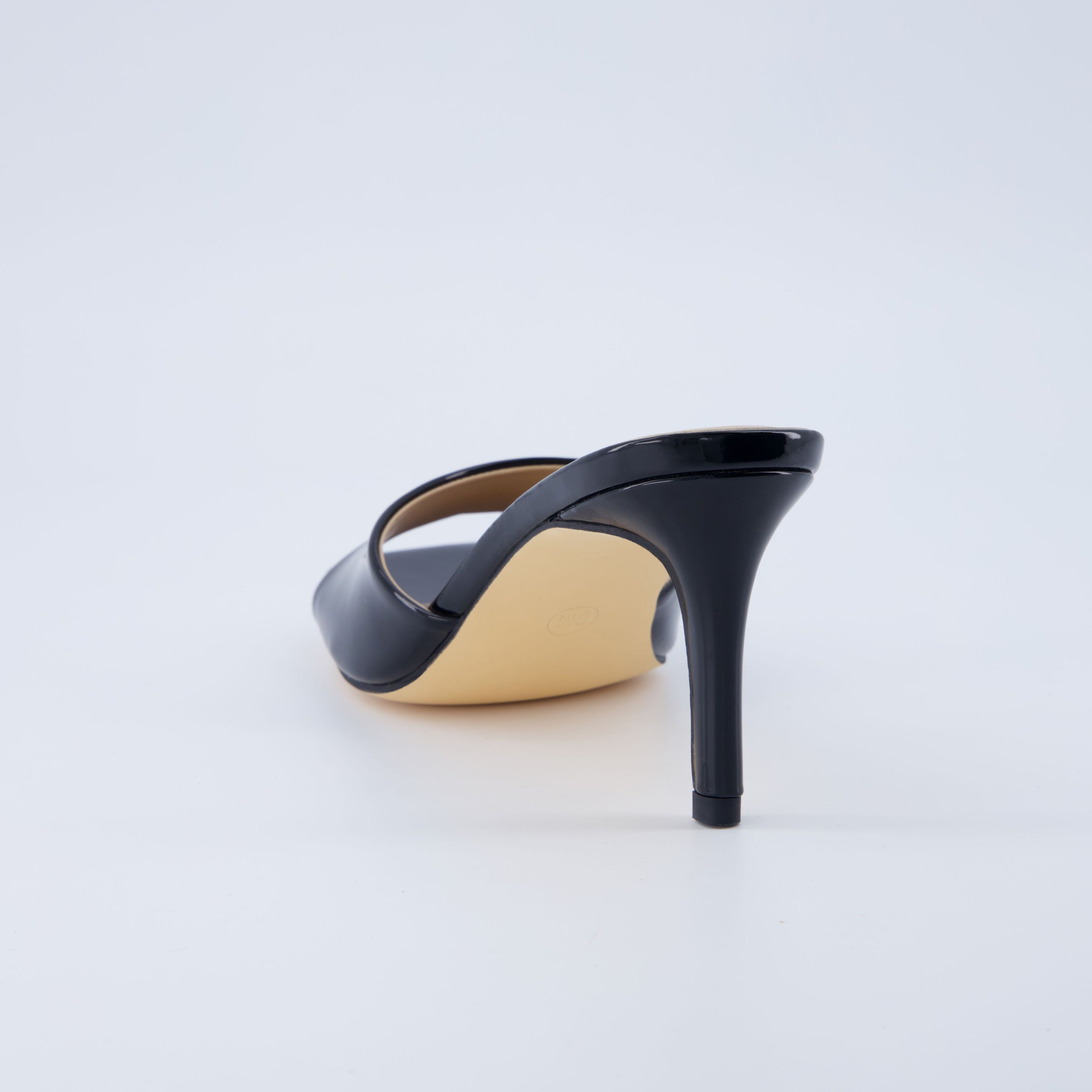 Evie Kitten Heels Black Patent