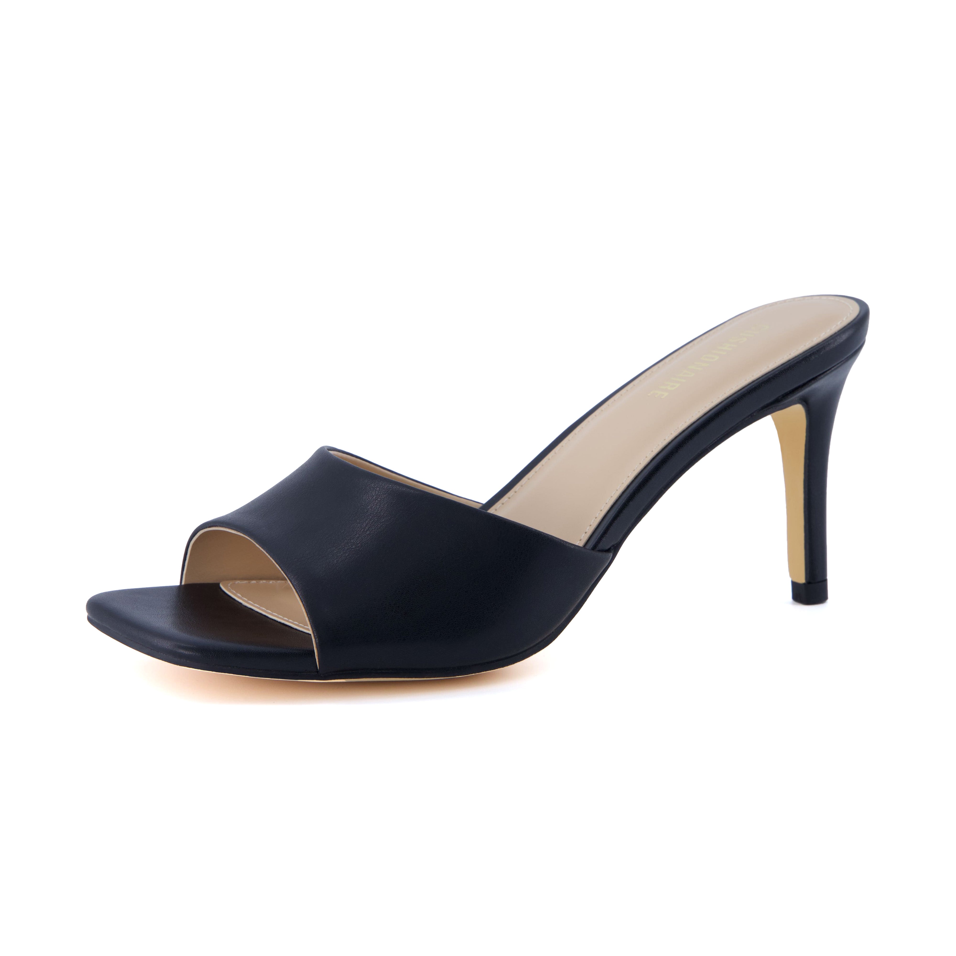 Evie Kitten Heels Black