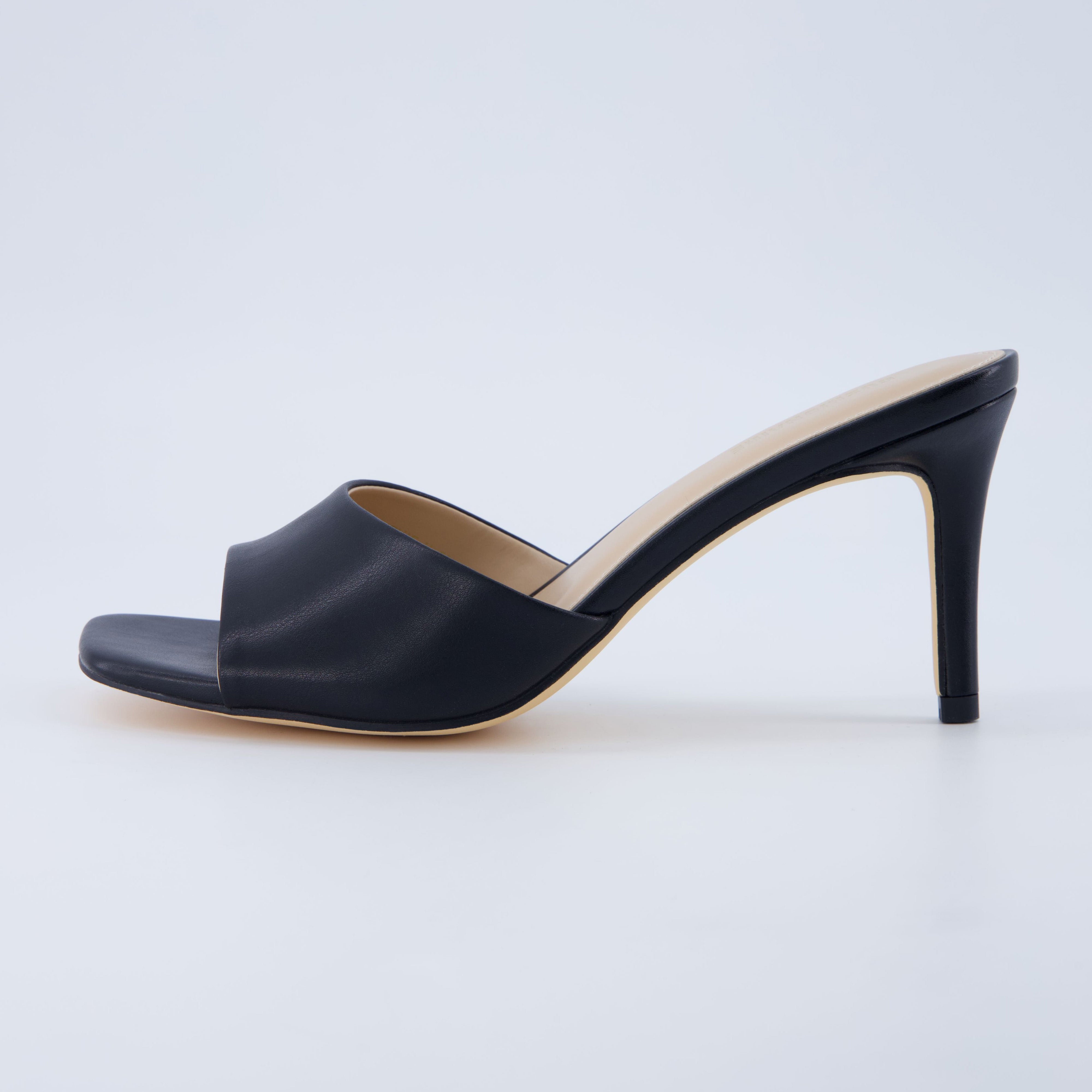 Evie Kitten Heels Black
