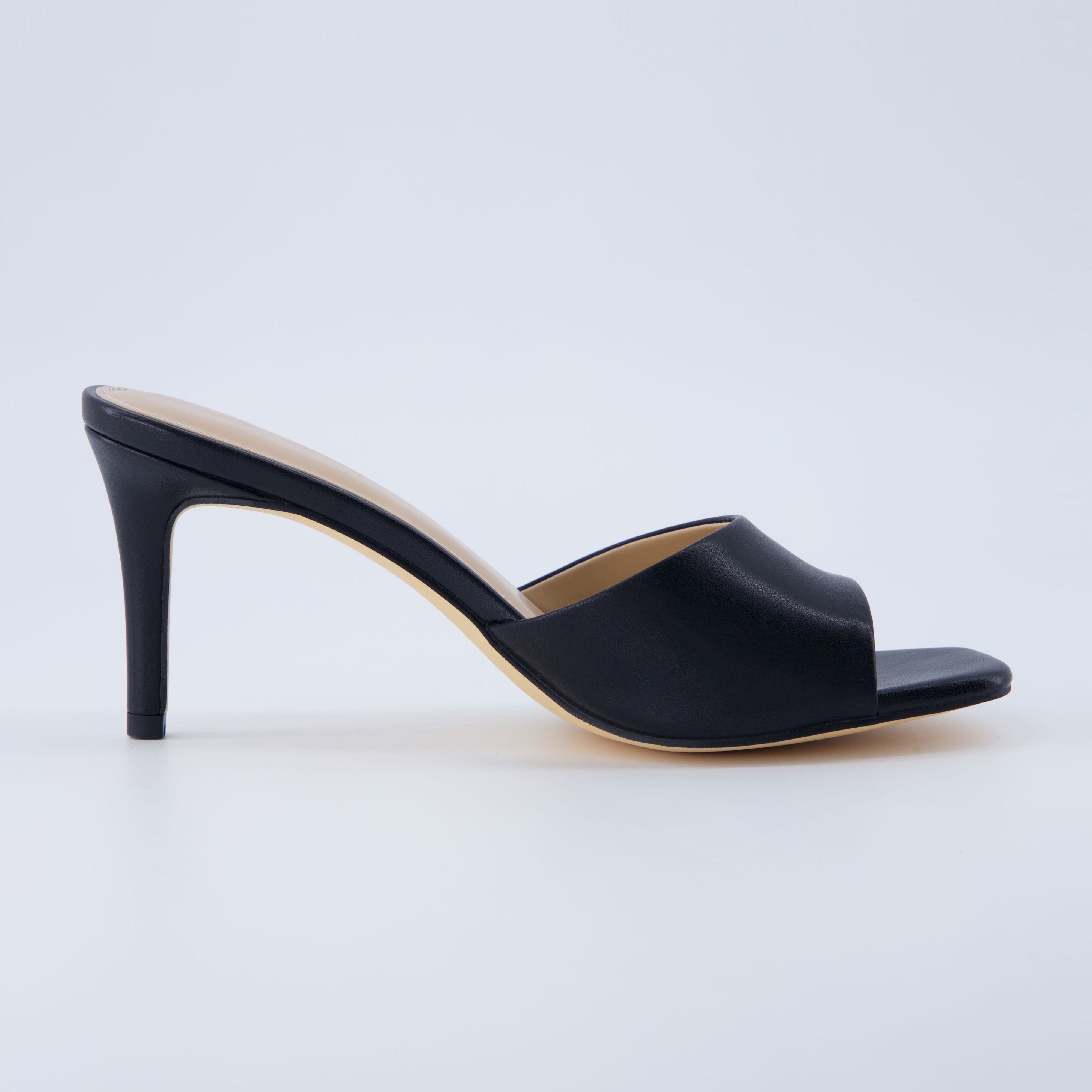Evie Kitten Heels Black