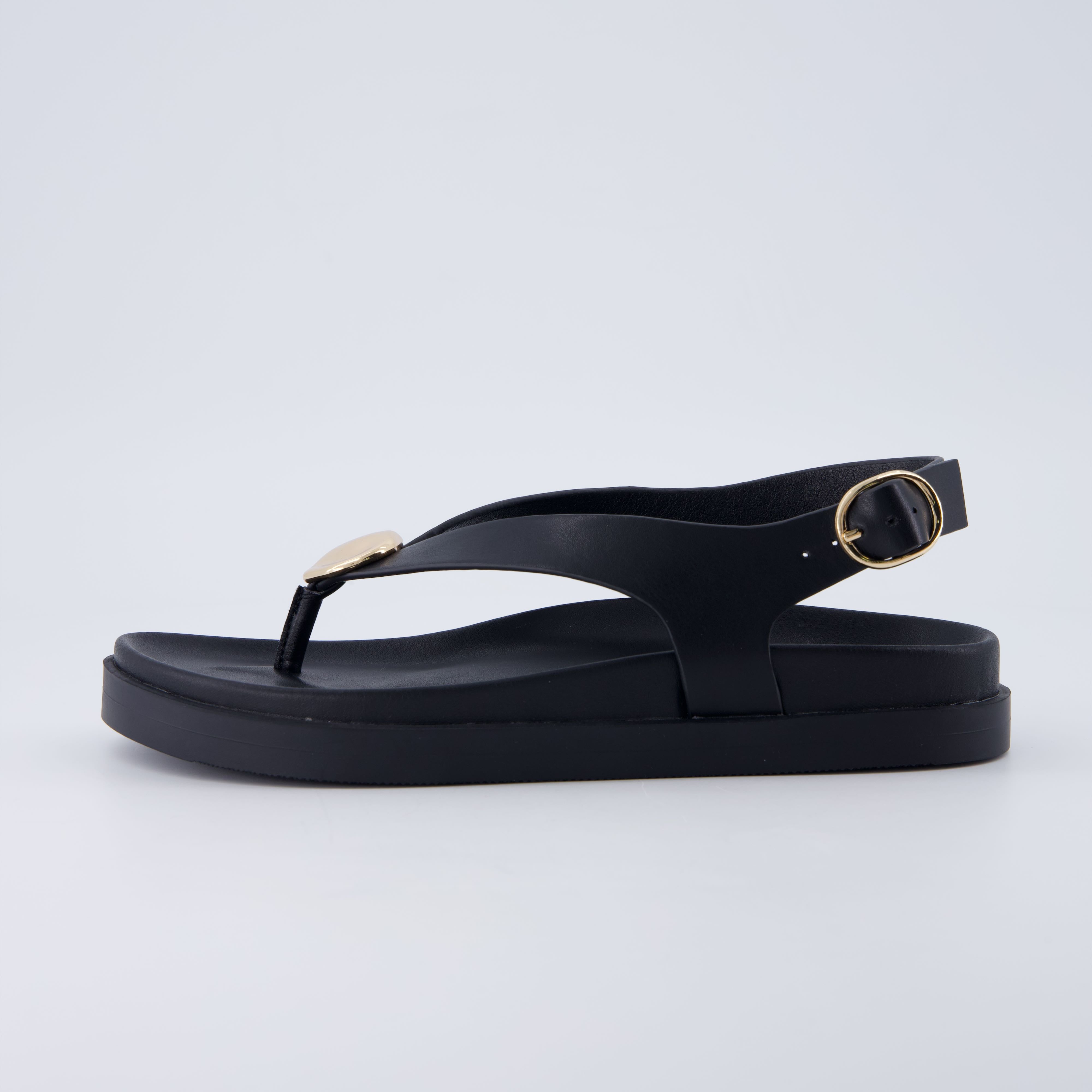Expo Thong Sandals Black