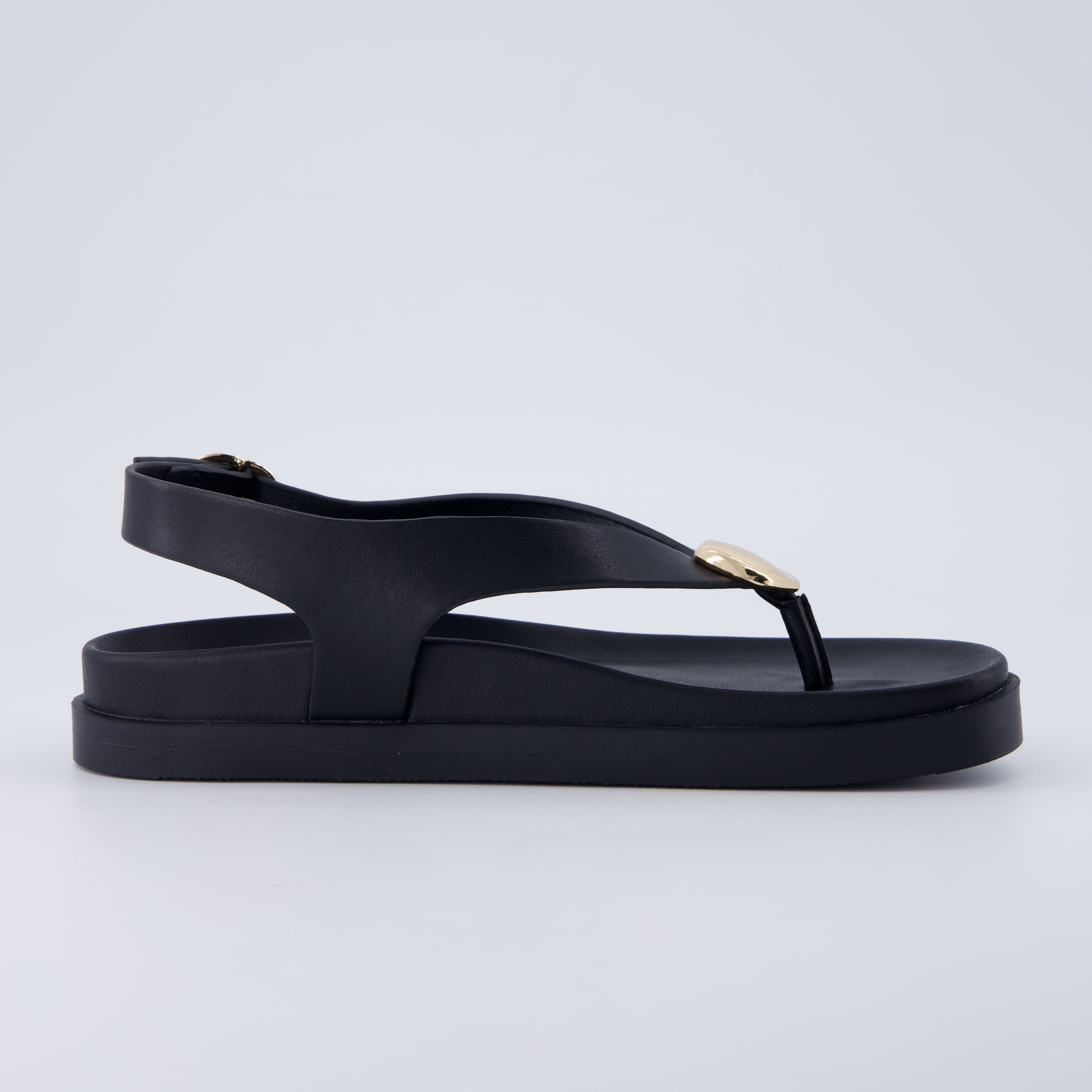 Expo Thong Sandals Black