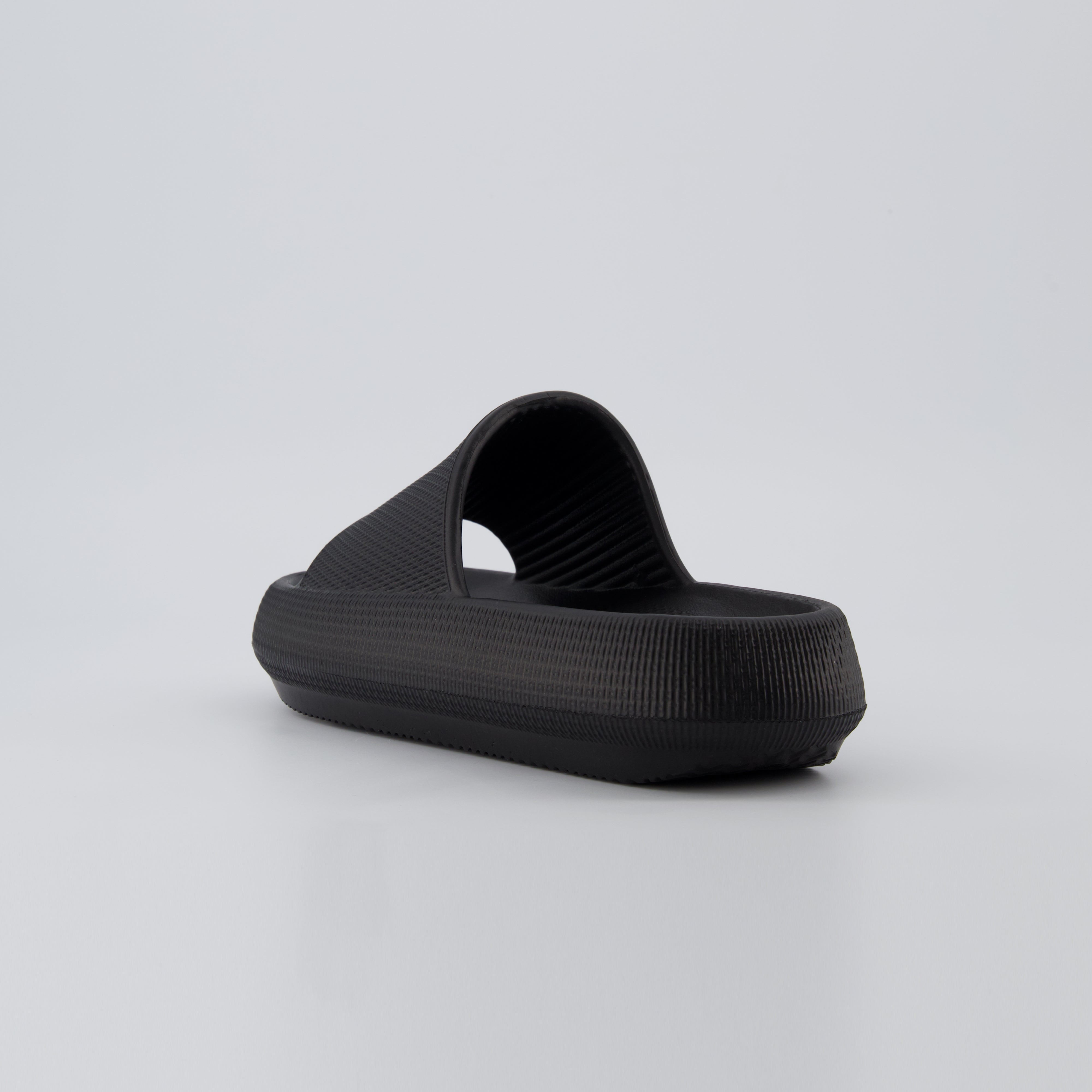 Feather Cloud Slide Black