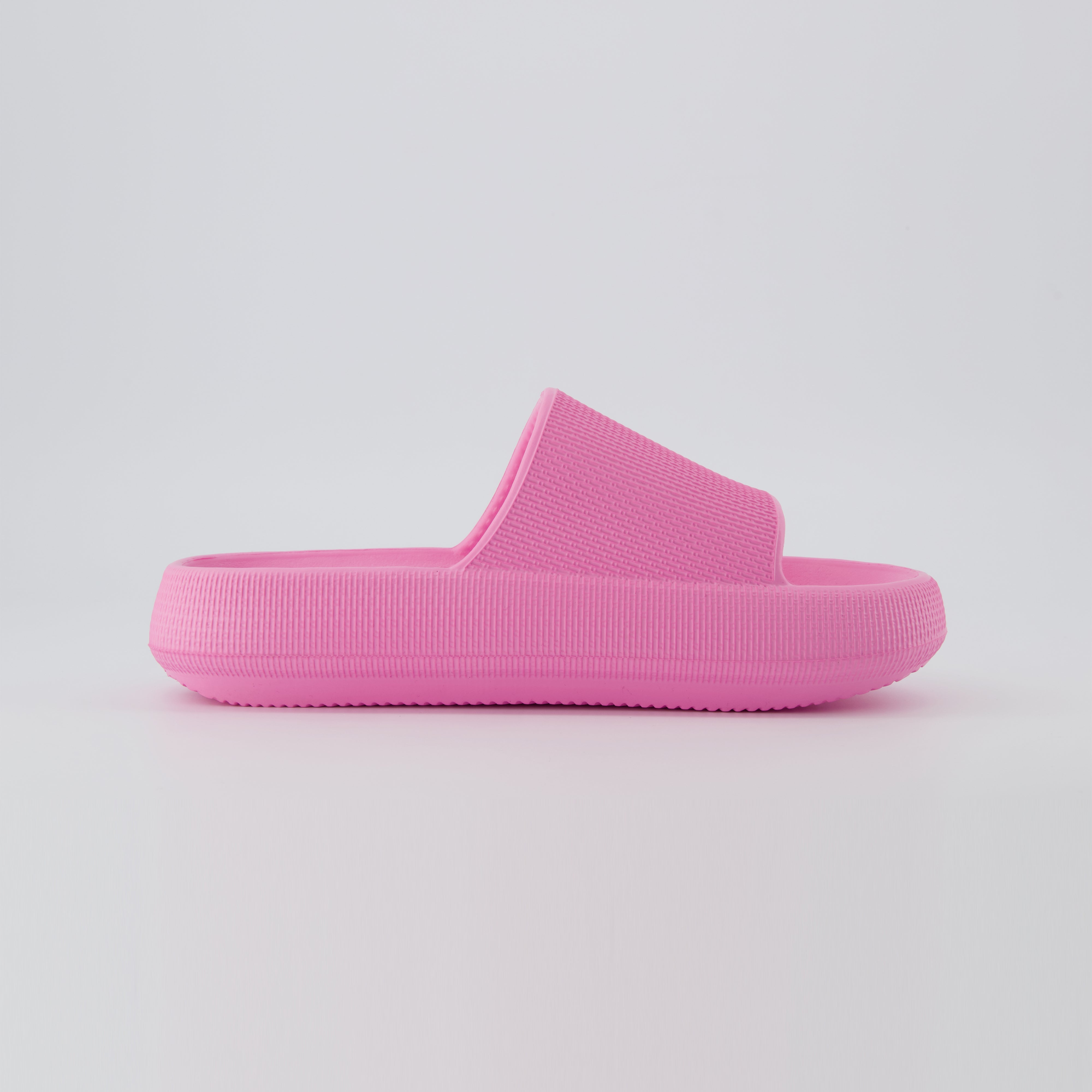 Feather Cloud Slide Bubblegum Pink