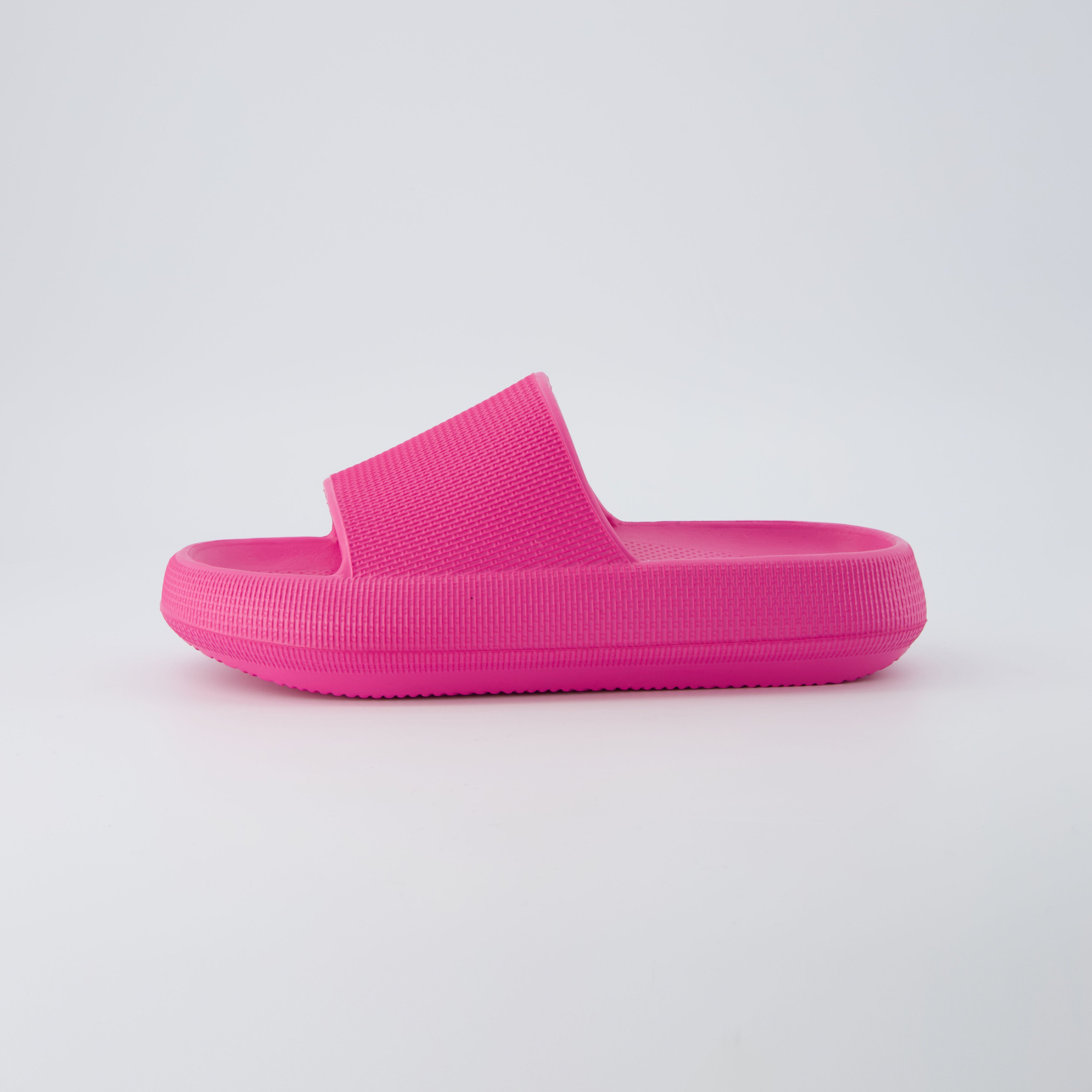 Feather Cloud Slide Hot Pink