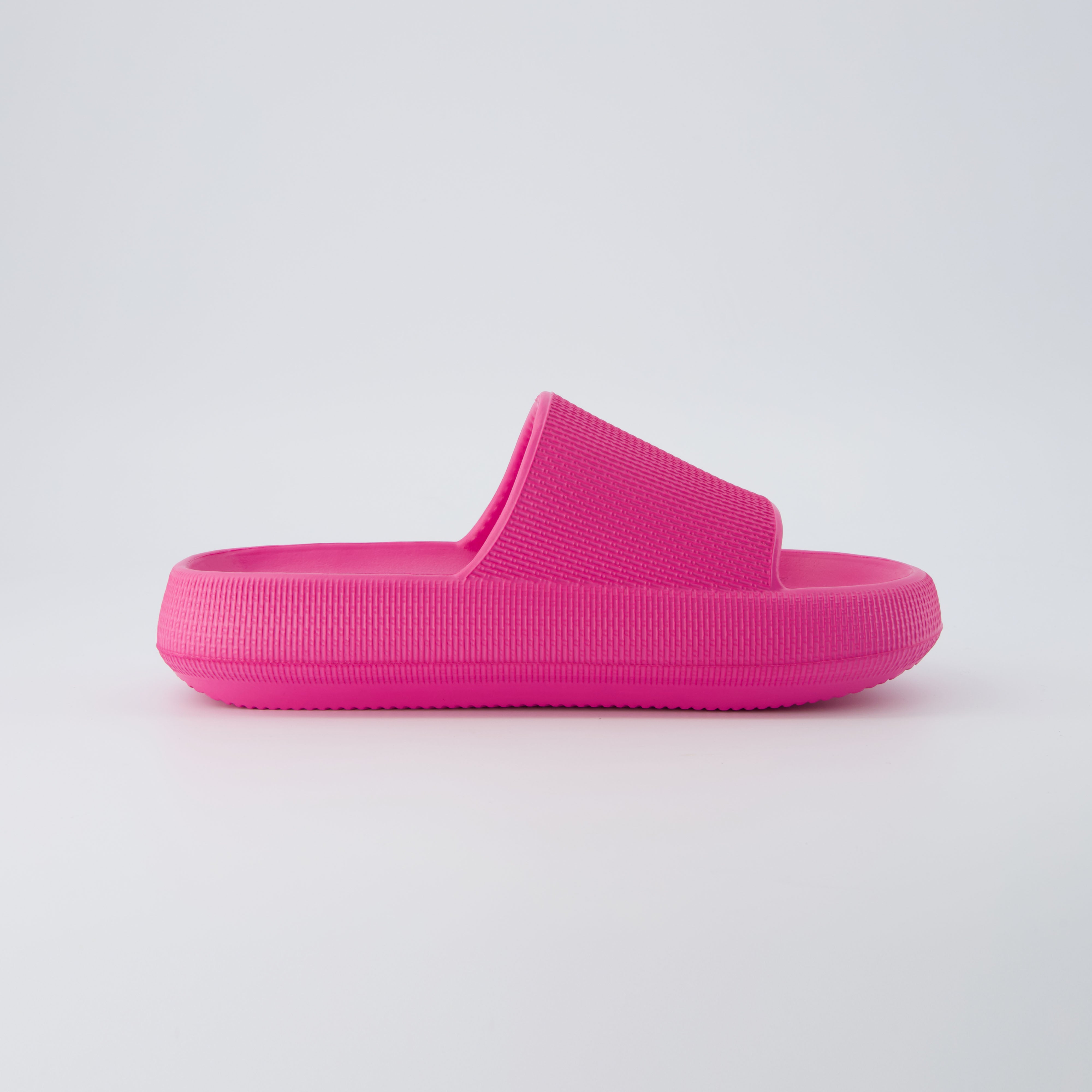 Feather Cloud Slide Hot Pink