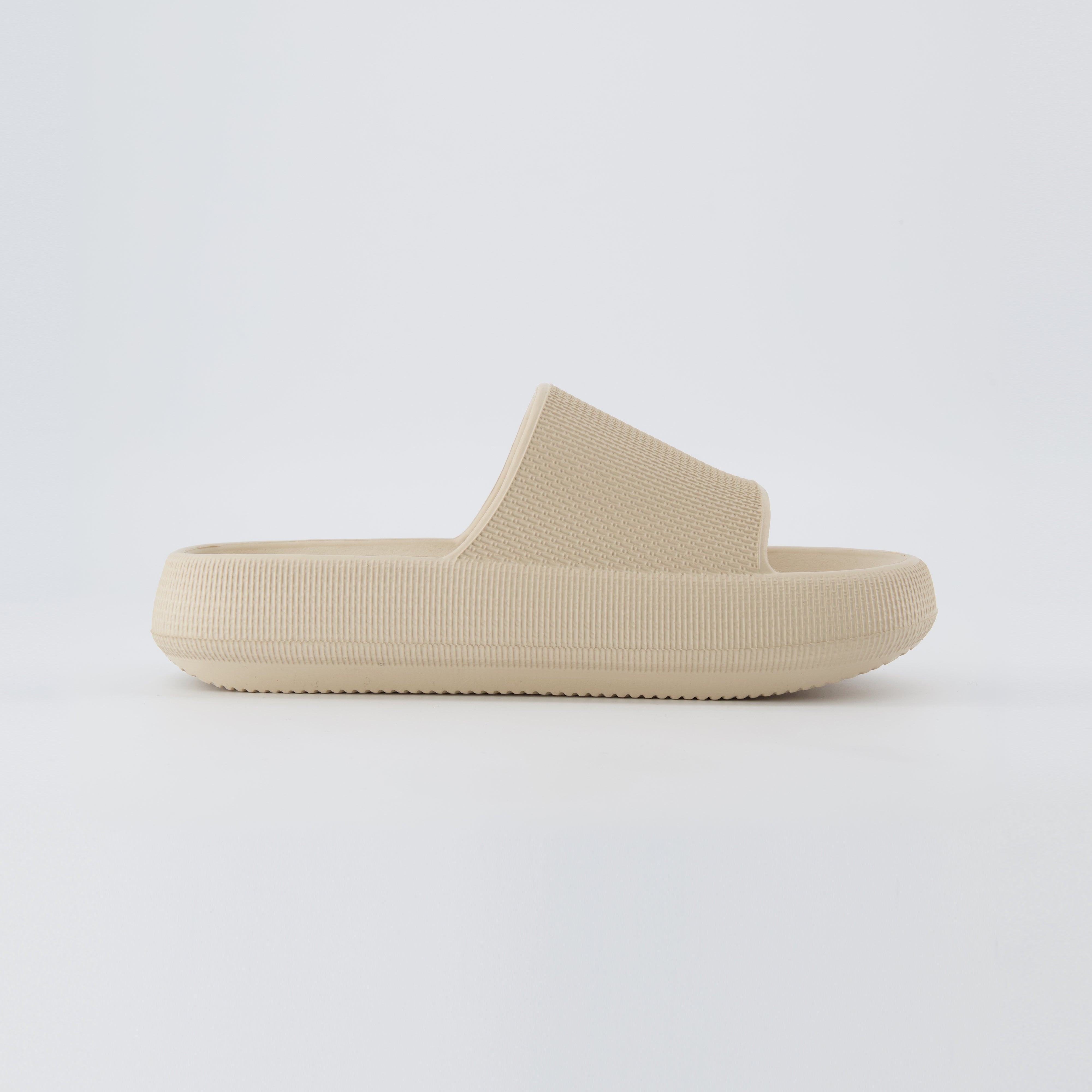 Feather Cloud Slide Khaki