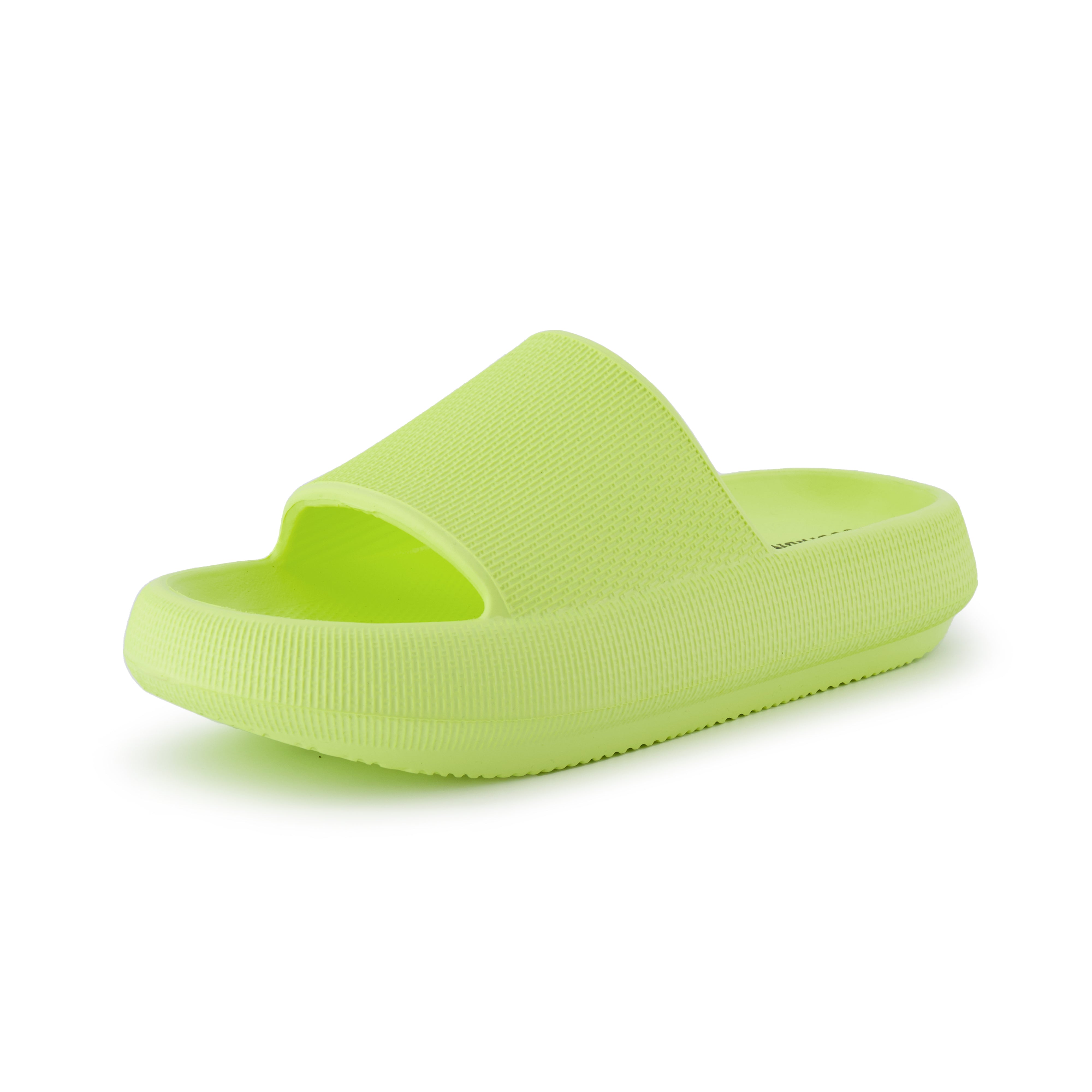 Feather Cloud Slide Lemon Yellow