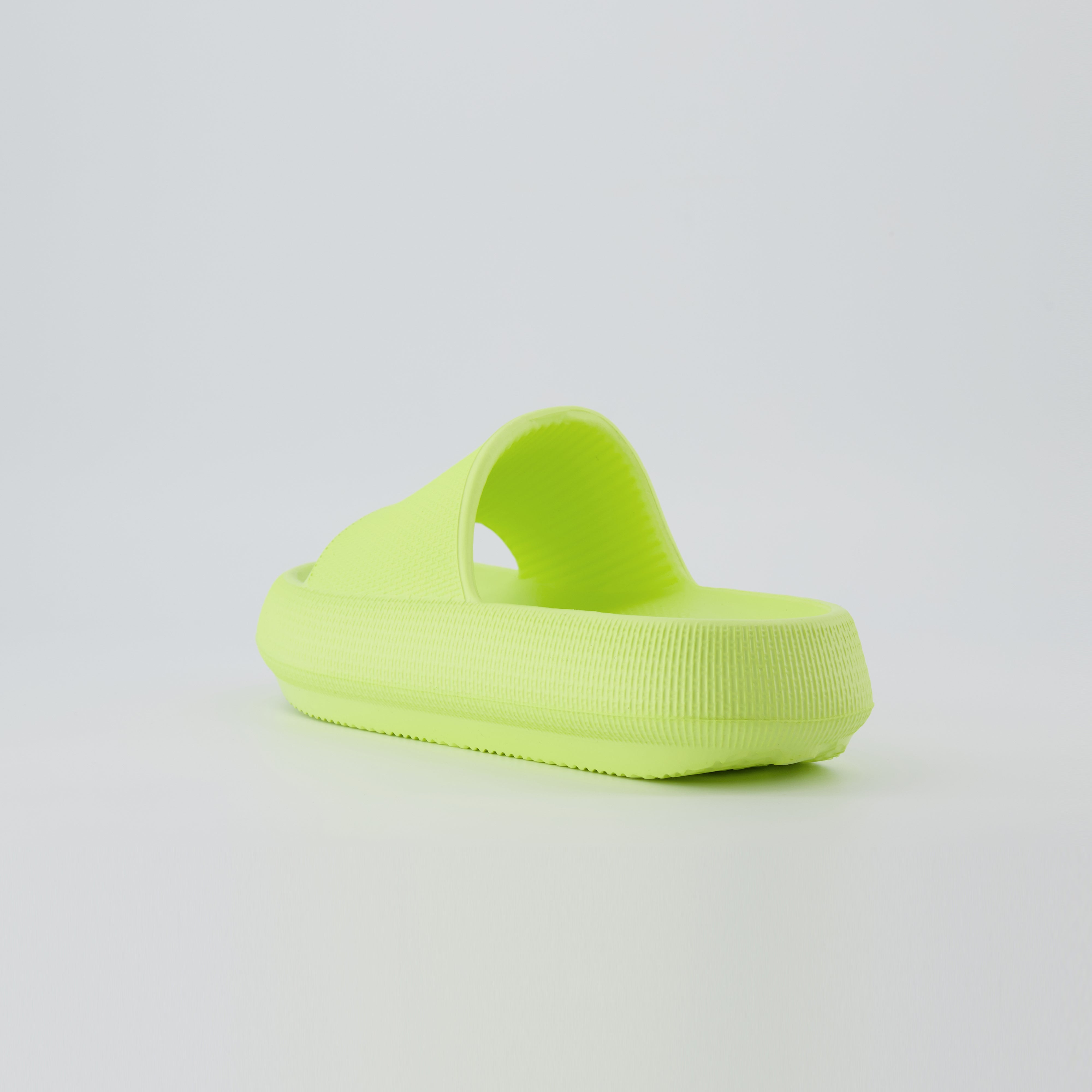 Feather Cloud Slide Lemon Yellow