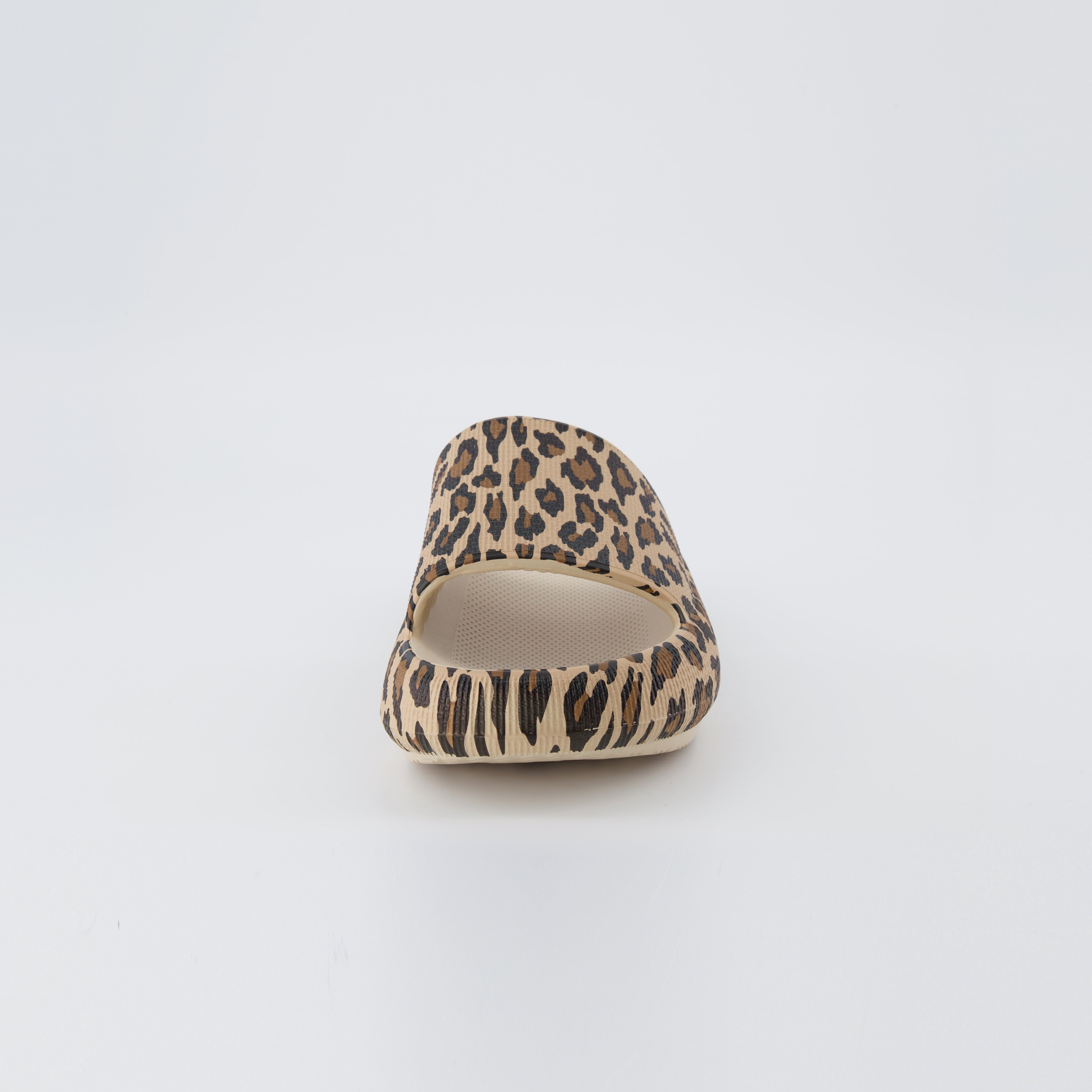 Feather Cloud Slide Leopard