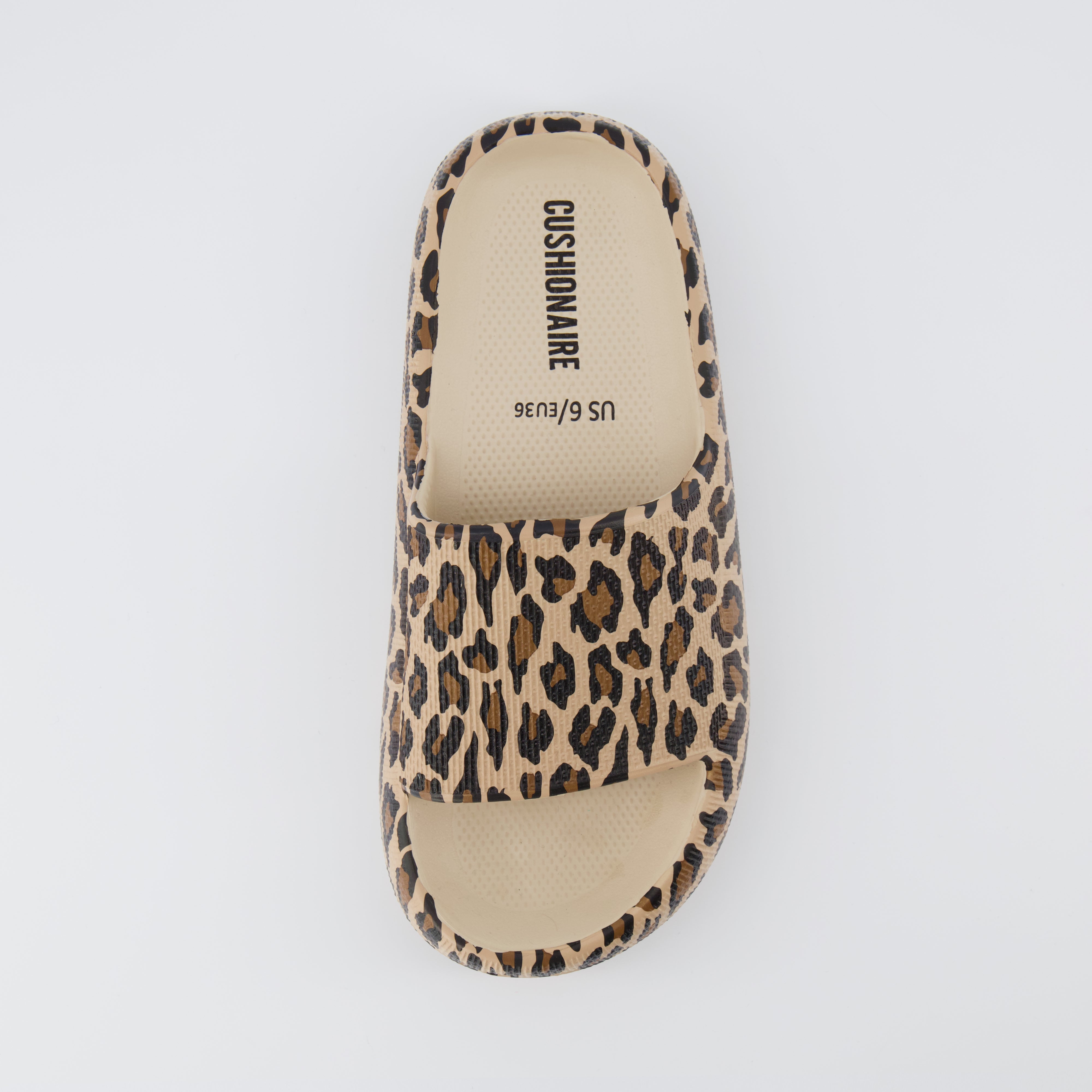 Feather Cloud Slide Leopard